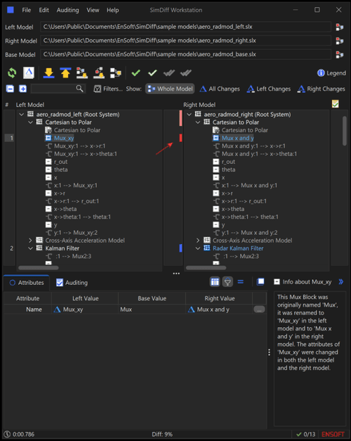 Settings Simdiff Matlab Highlight SimDiff | Most Accurate Simulink Diff Tool — ENSOFT | high-assurance ...