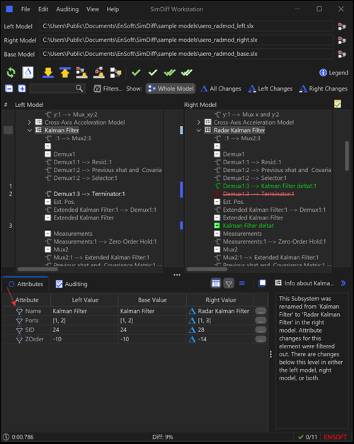 Settings Simdiff Matlab Highlight SimDiff | Most Accurate Simulink Diff Tool — ENSOFT | high-assurance ...