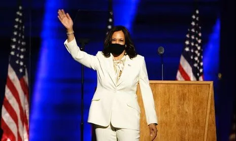 Kamala Harris Stands On Shoulders Of Giants