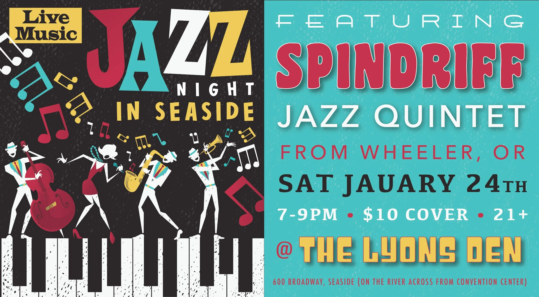 Spindriff Event Flyer