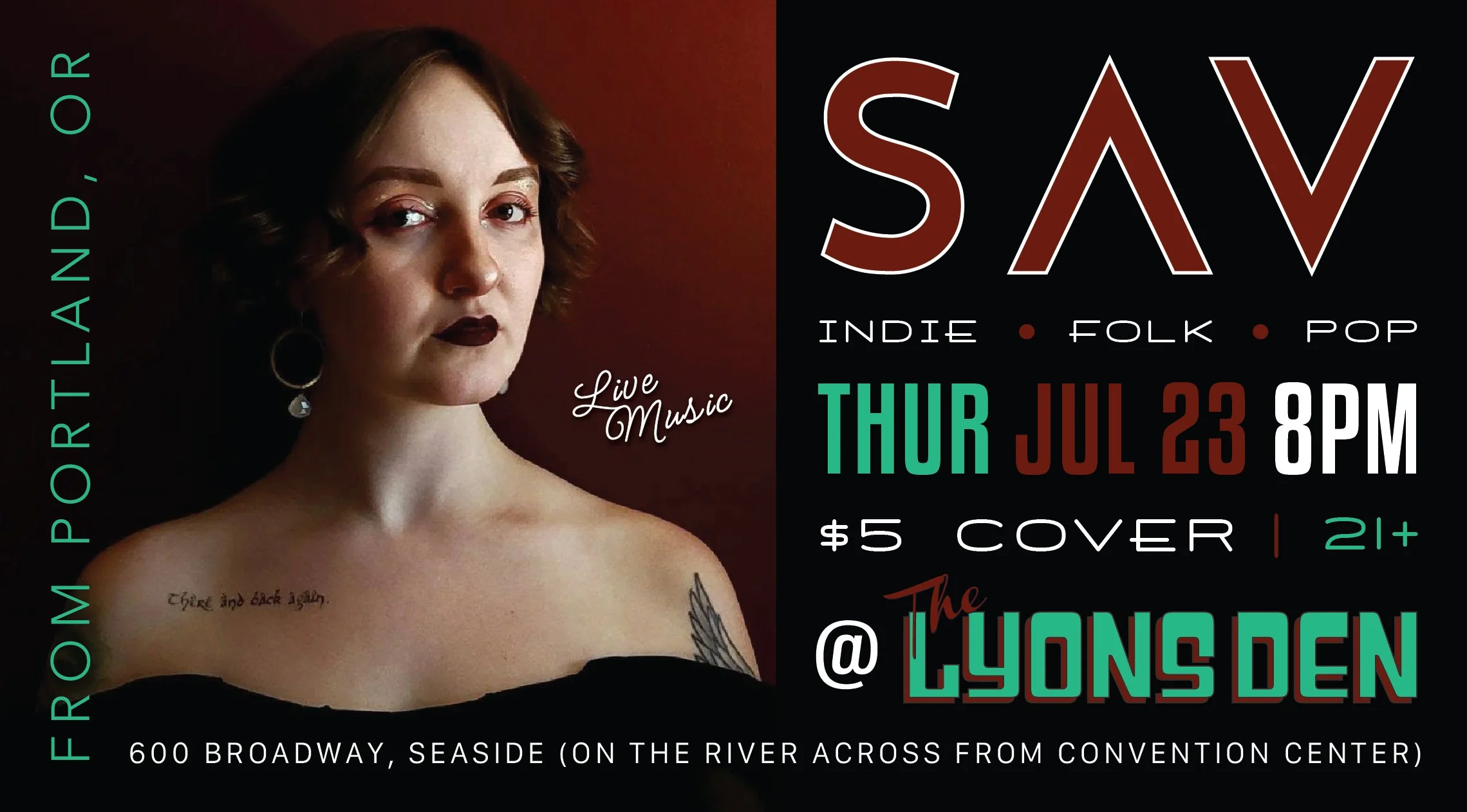 Sav Event Flyer