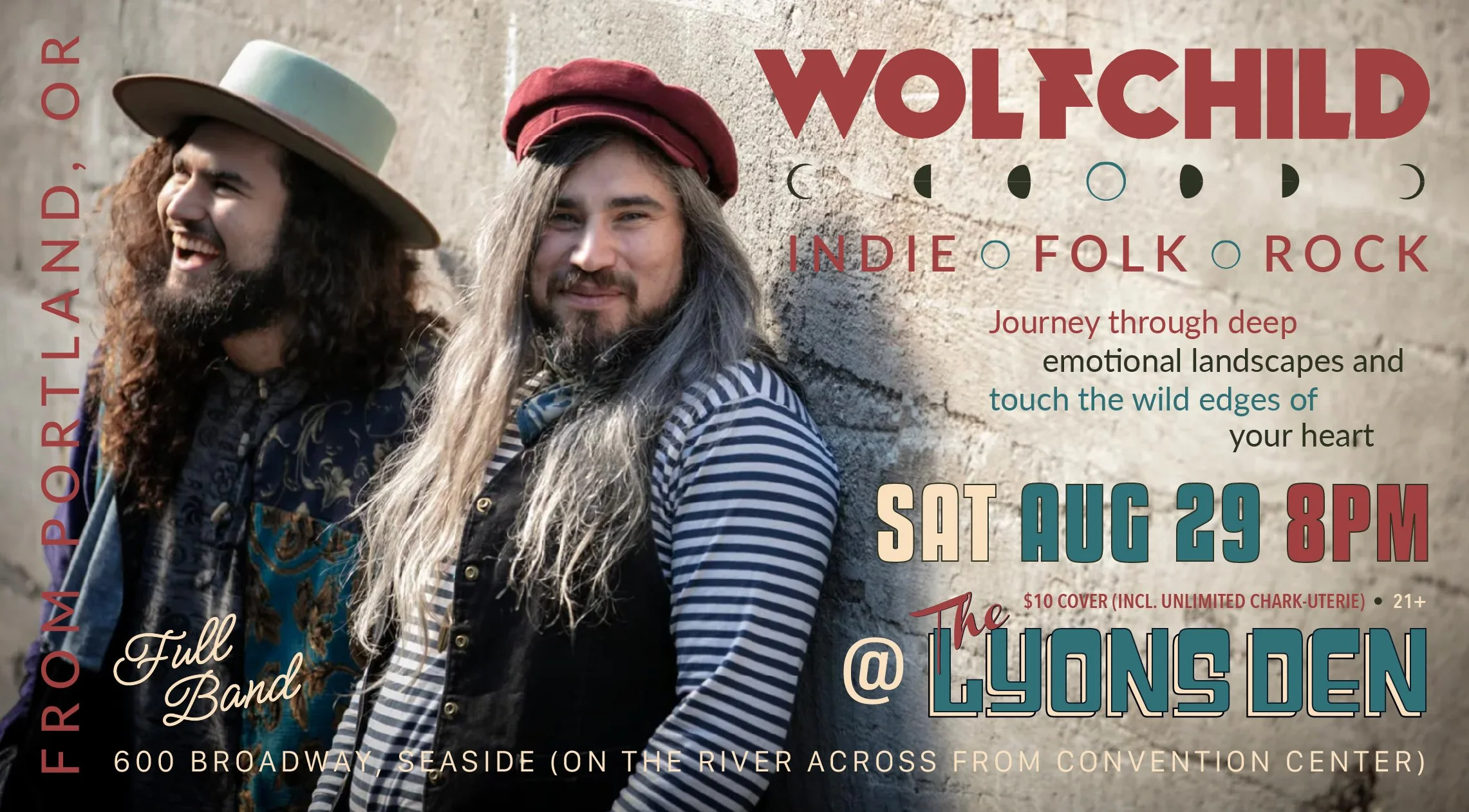 Wolfchild Event Flyer