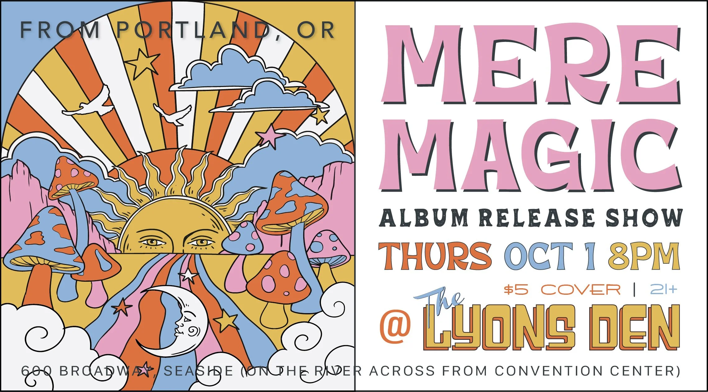Mere Magic Event Flyer