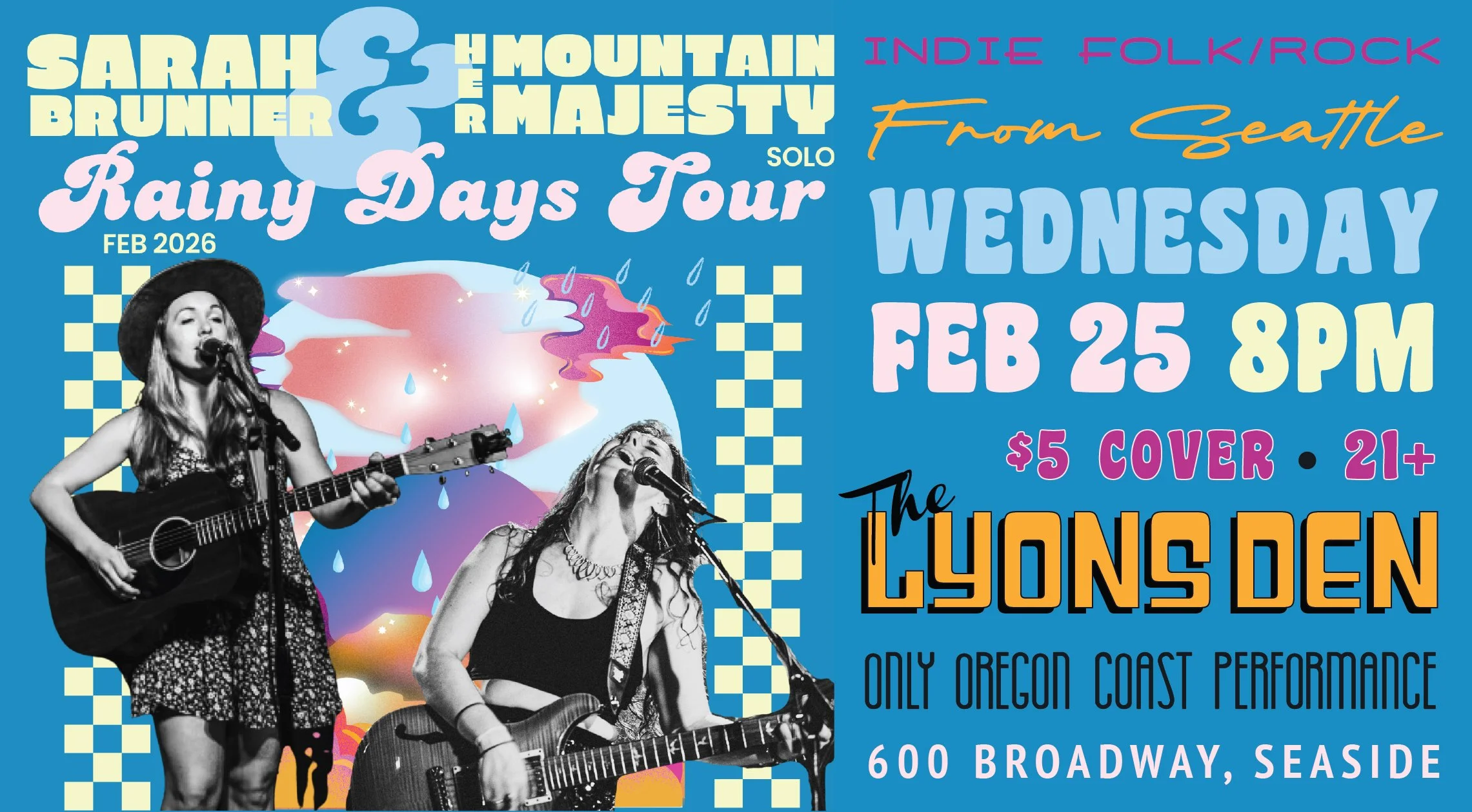 Sarah Brunner Event Flyer