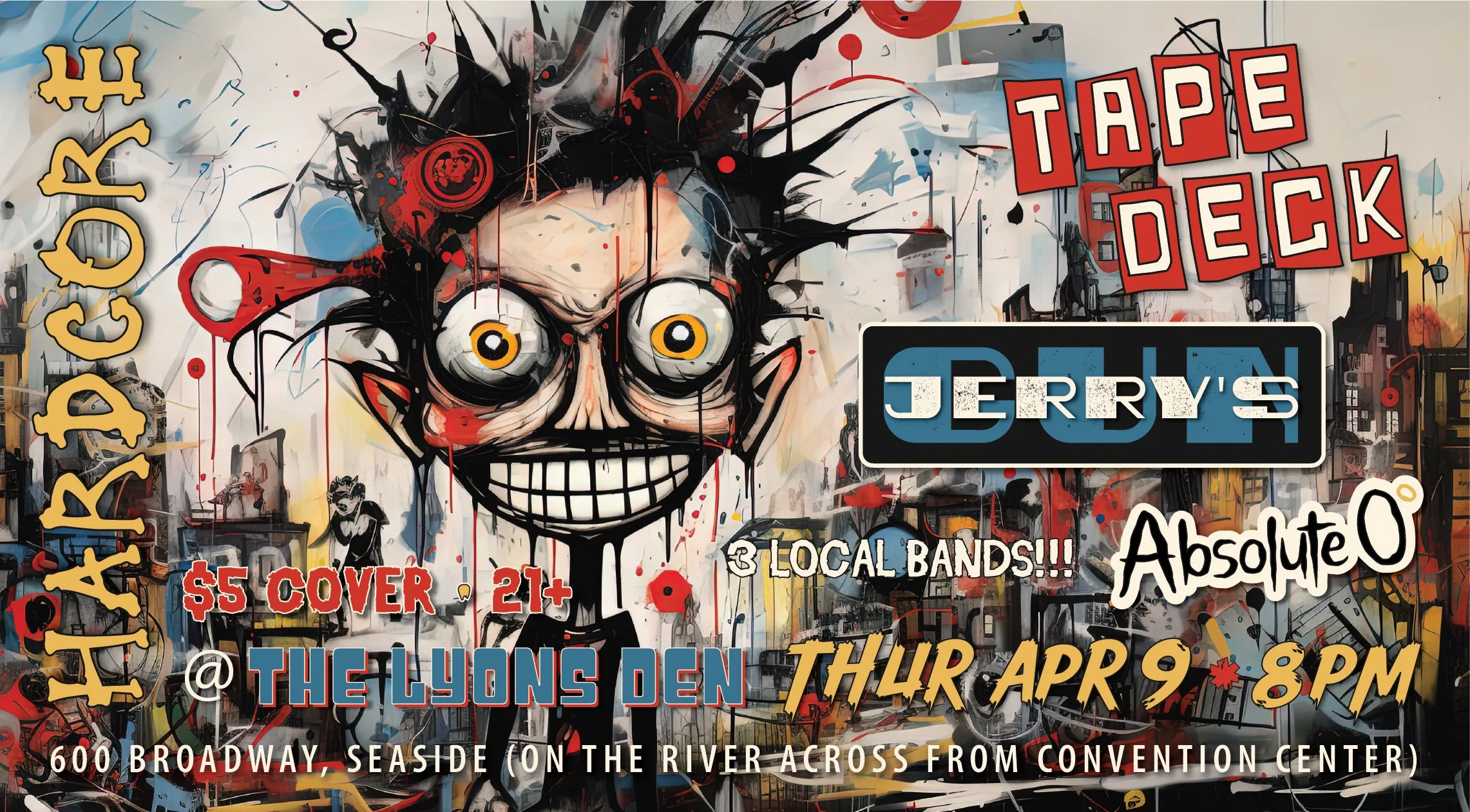 Hardcore Event Flyer