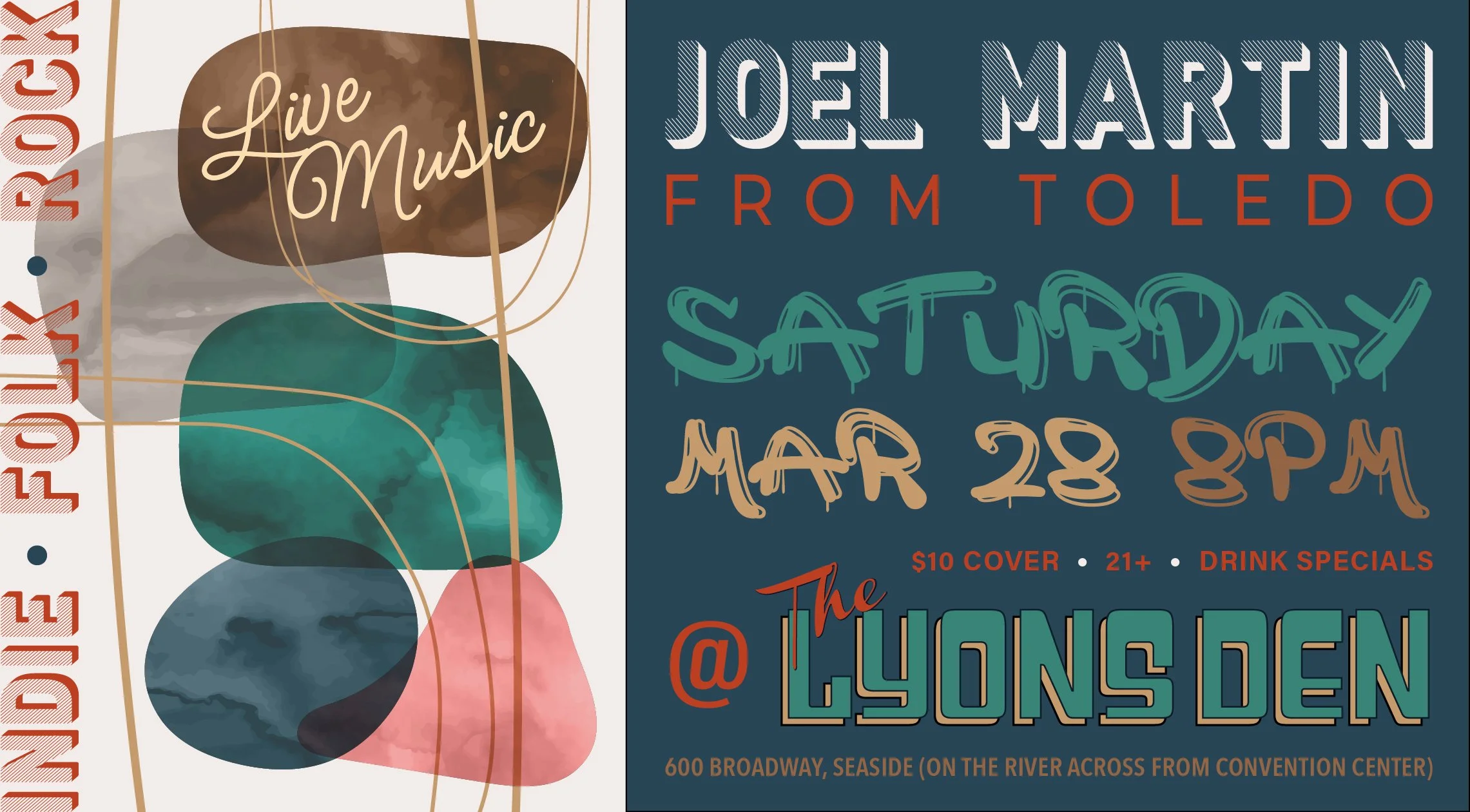 Joel Martin Event Flyer
