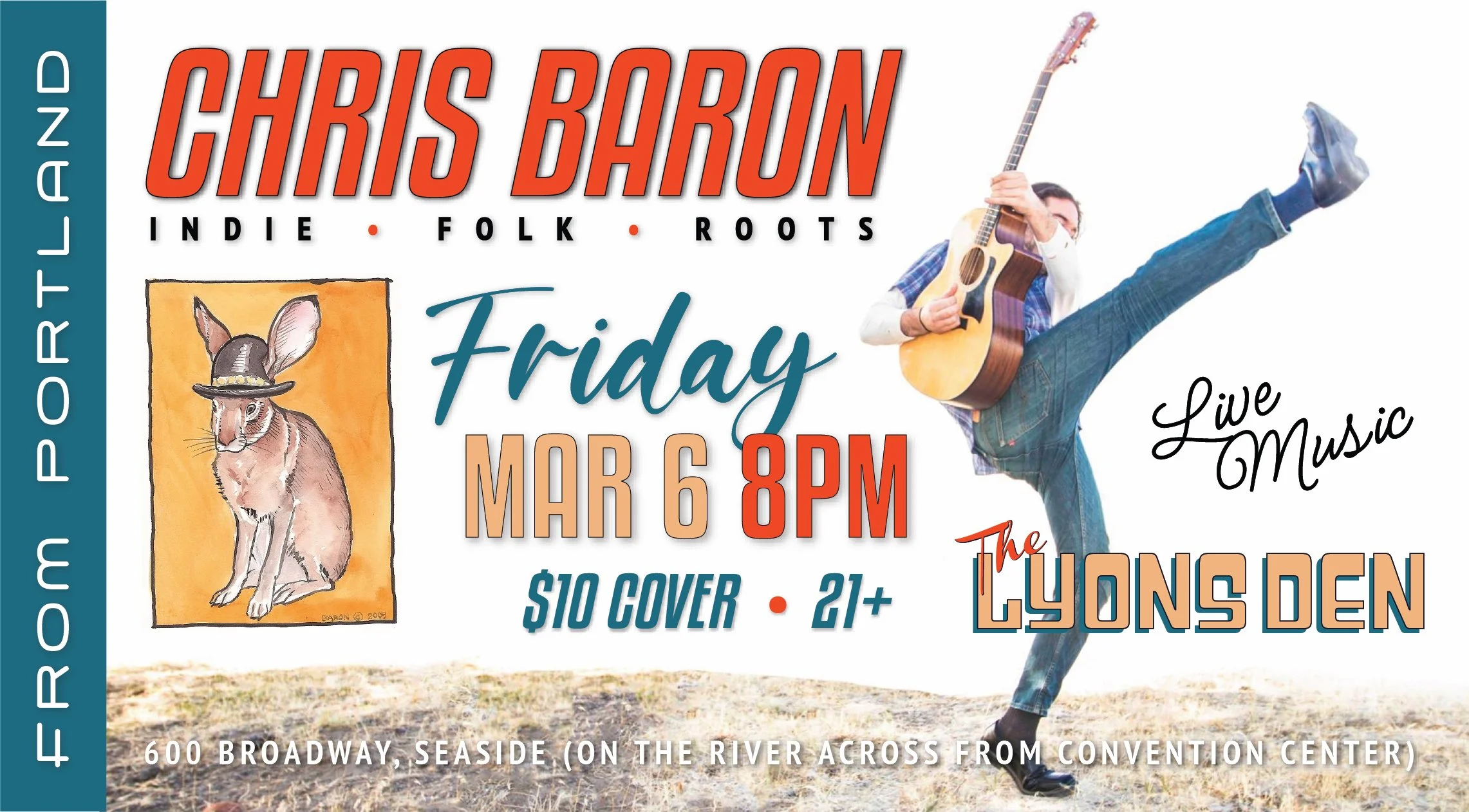 Chris Baron Event Flyer