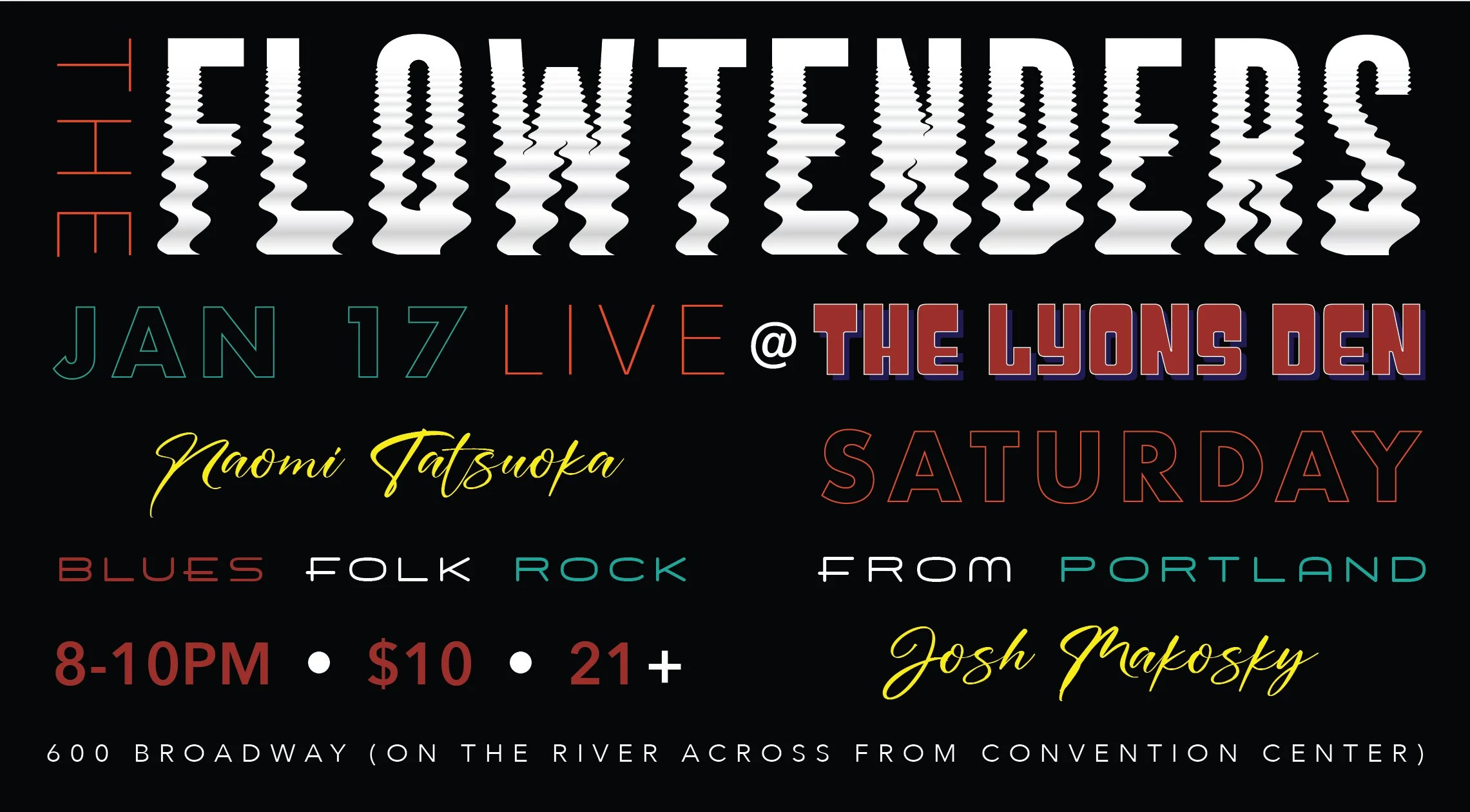 Flowtenders Event Flyer