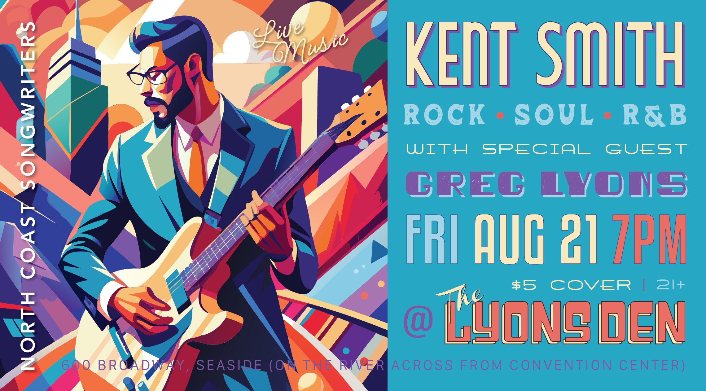 Kent Smith Event Flyer