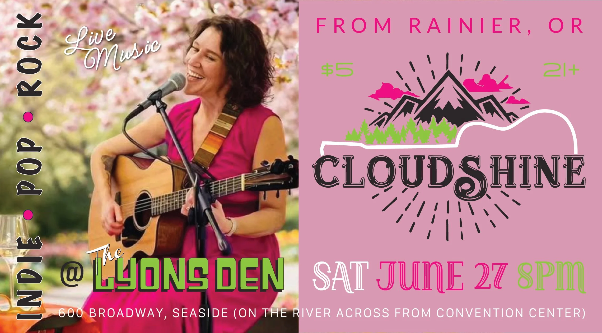 CloudShine Event Flyer