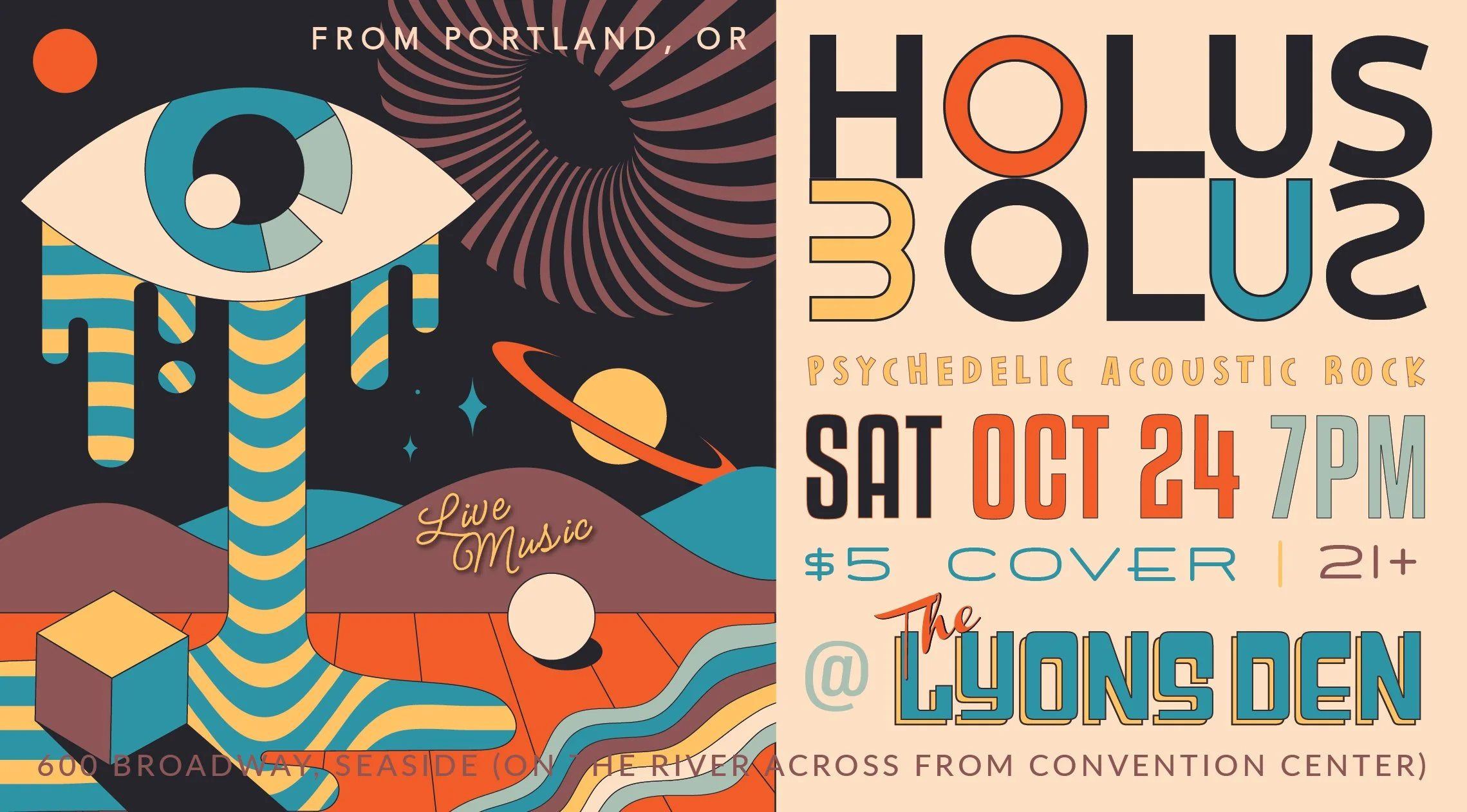 Holus Bolus Event Flyer