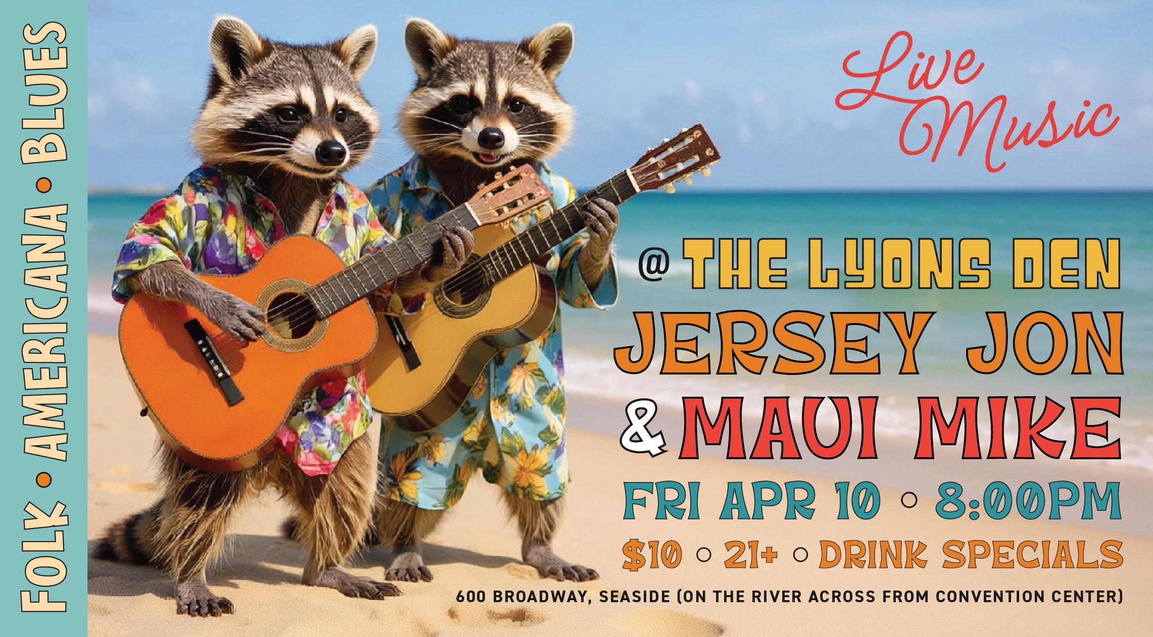 Jersey Jon Event Flyer