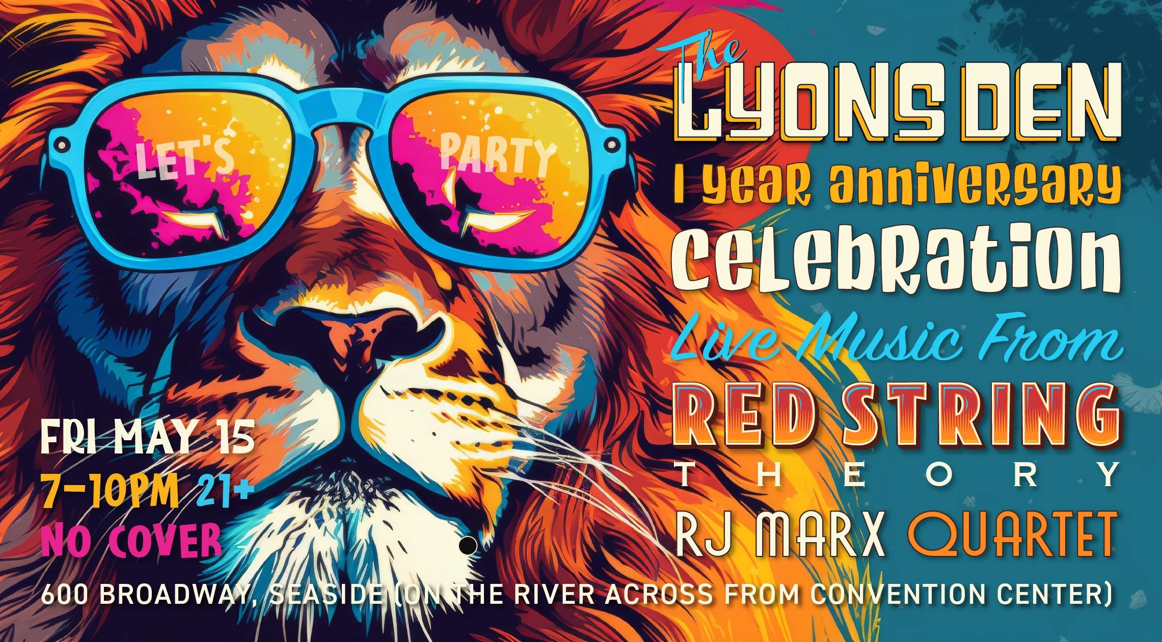 The Lyons Den 1st Year Anniversary Party (feat. Red String Theory & RJ Marx Quartet)