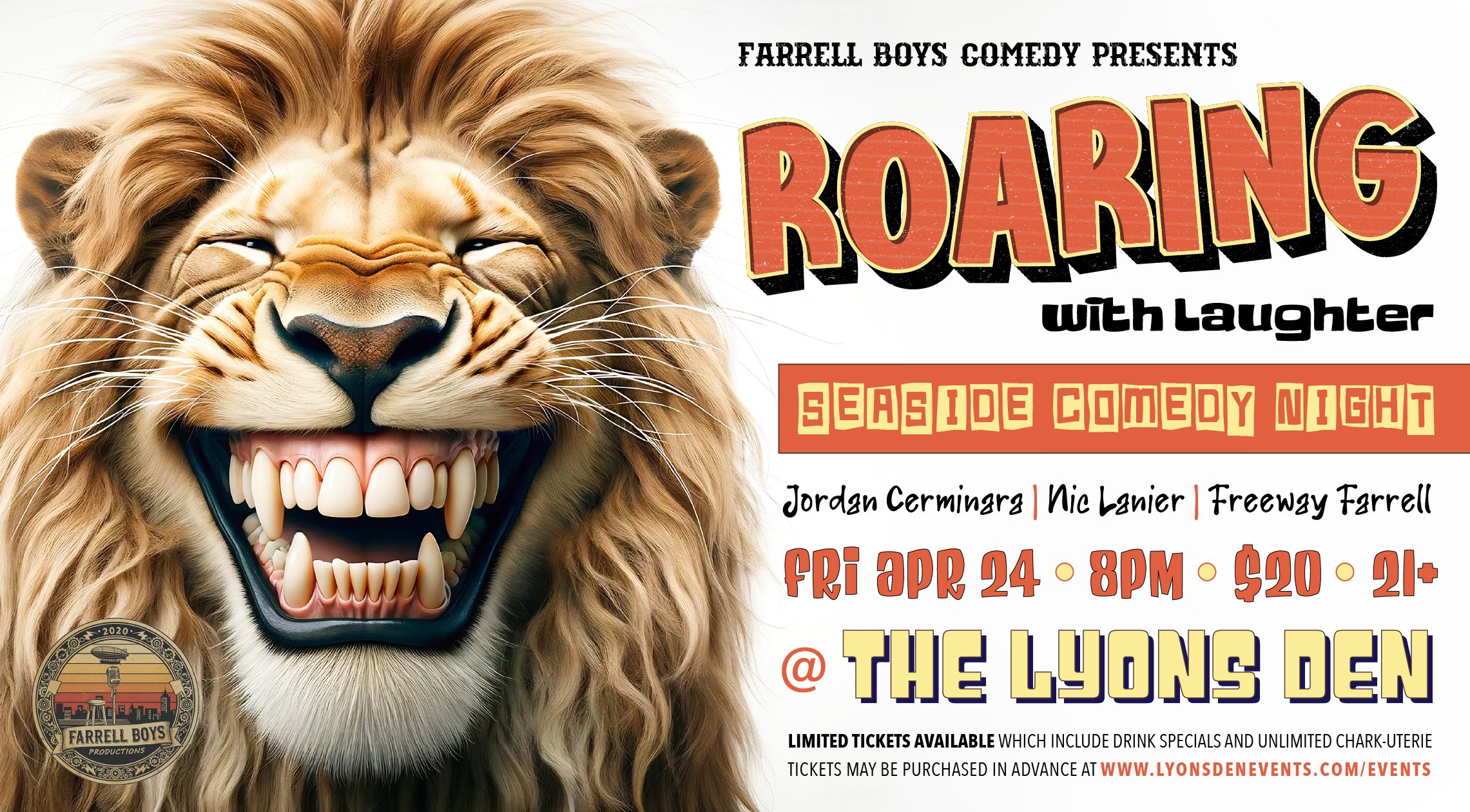 Comedy Night Event Flyer