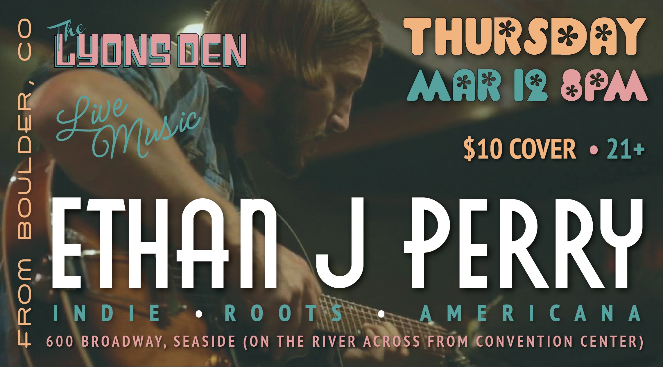 Ethan J Perry Event Flyer