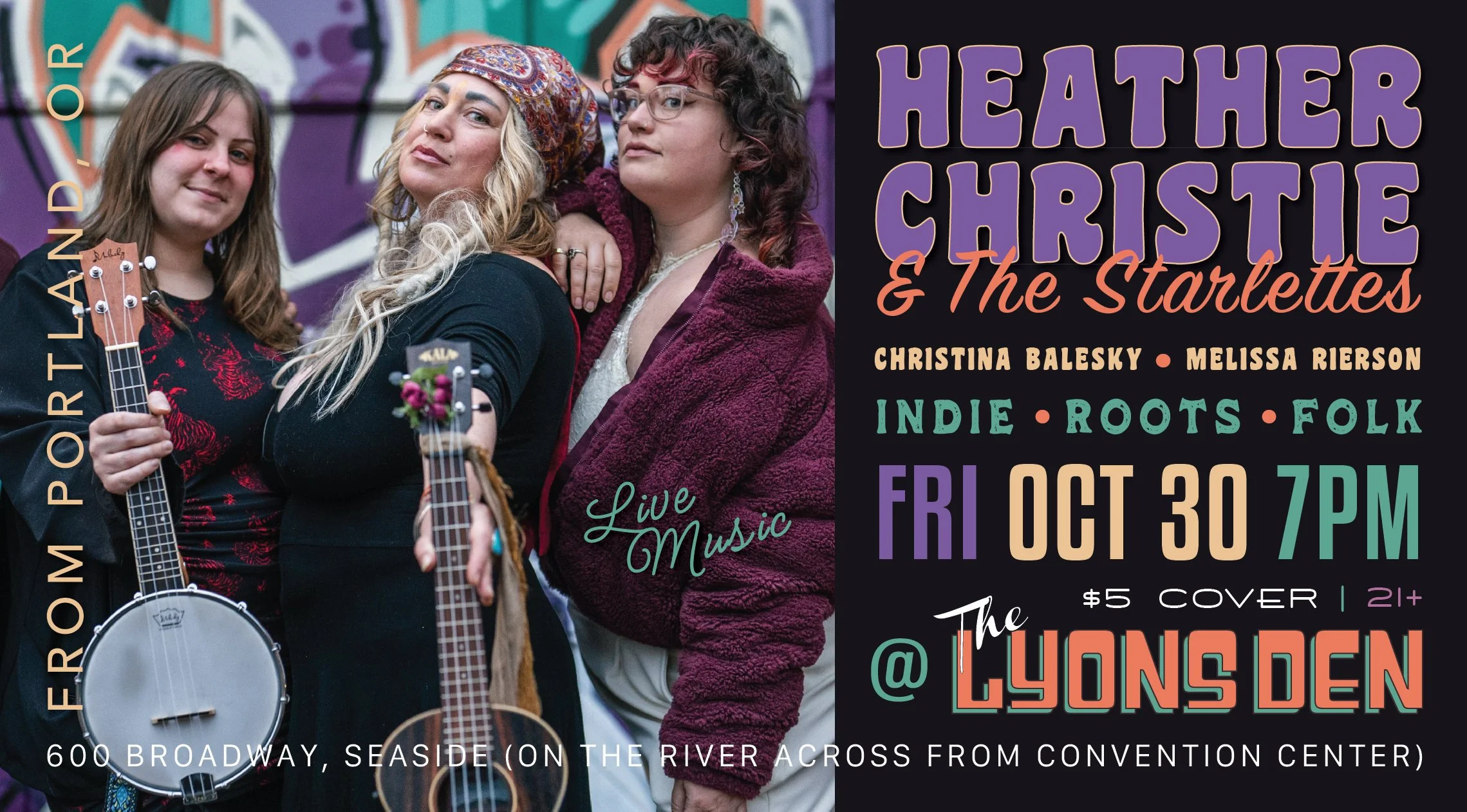 Heather Christie Event Flyer
