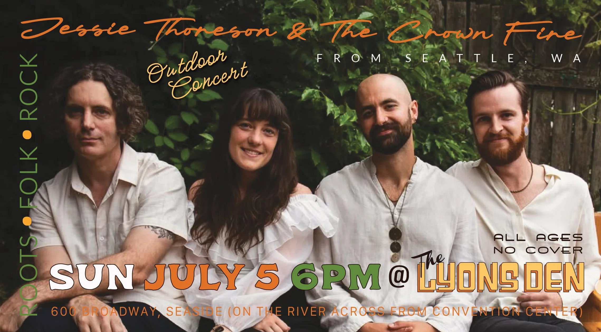 Jessie Thoreson Event Flyer