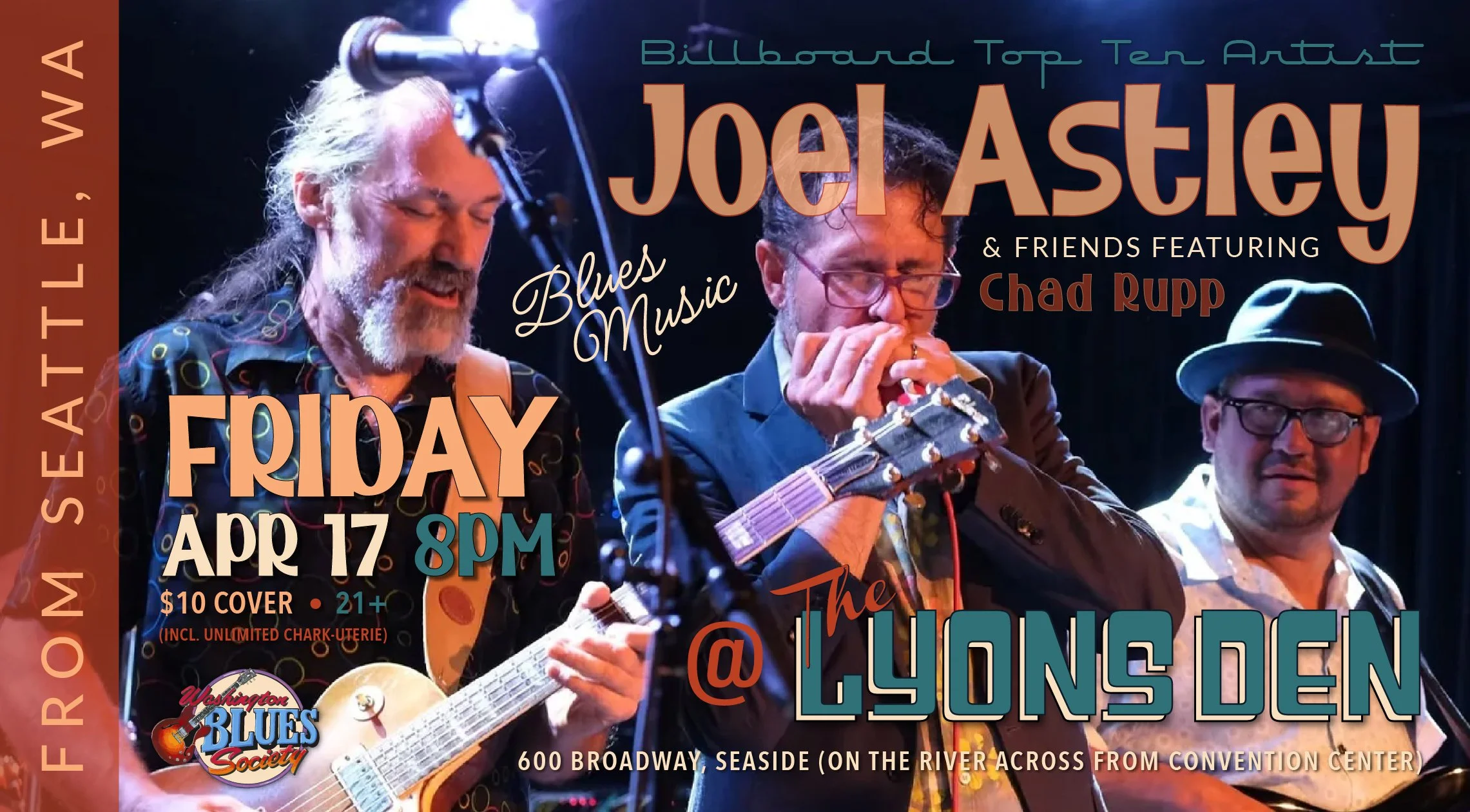 Joel Astley Event Flyer
