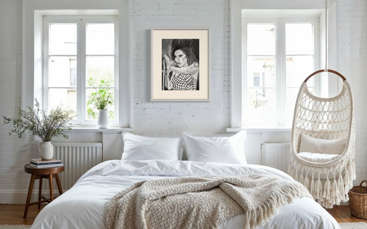 Amy Winehouse - Printed on Japanese Pearl Luster Paper - Walter Telemans Art Studio