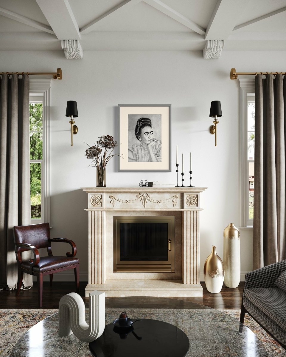 Frida - Printed on Pearl Luster Photo Paper - Walter Telemans Art Studio