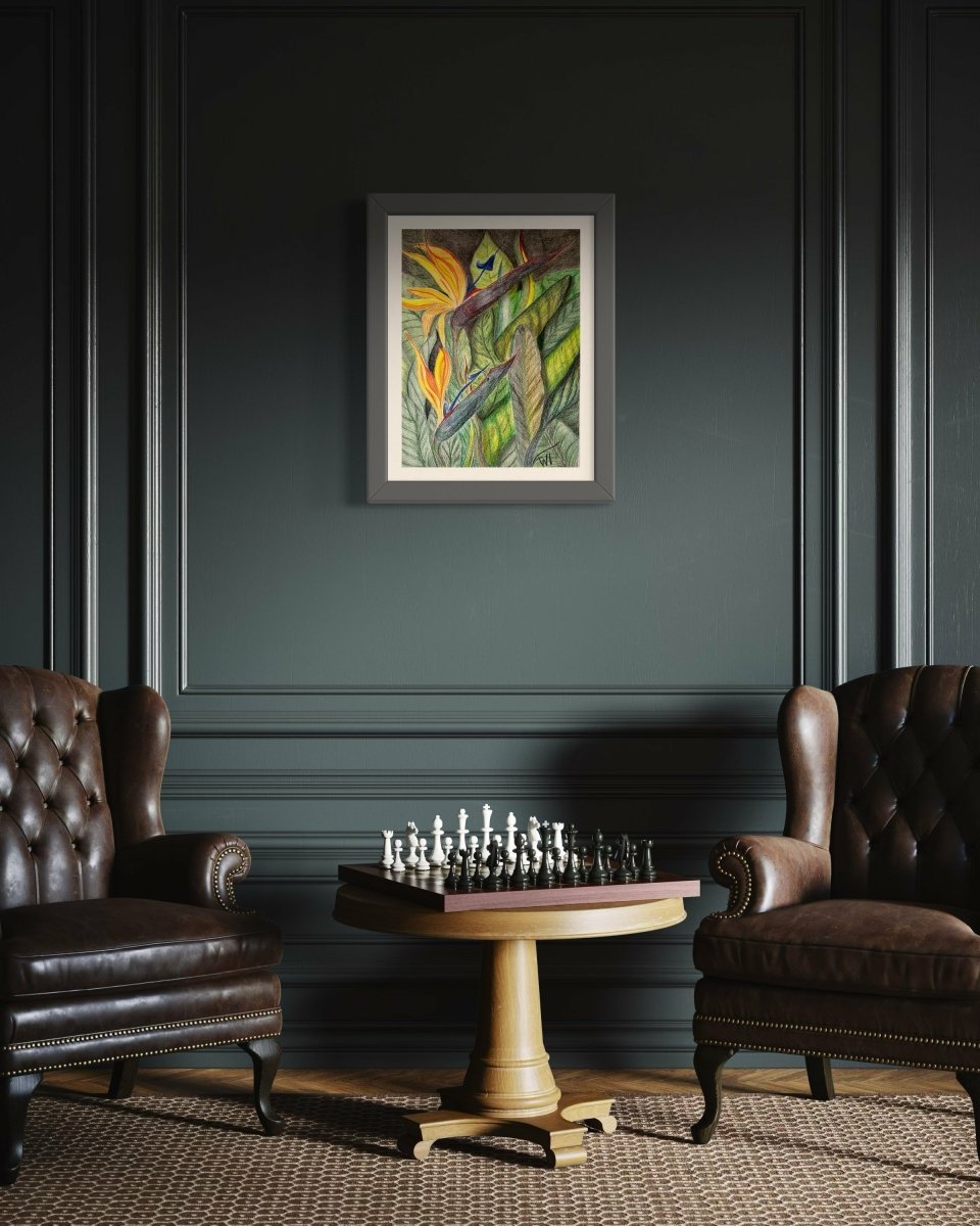 Birds of Paradise - Printed on Pearl Luster - Walter Telemans Art Studio