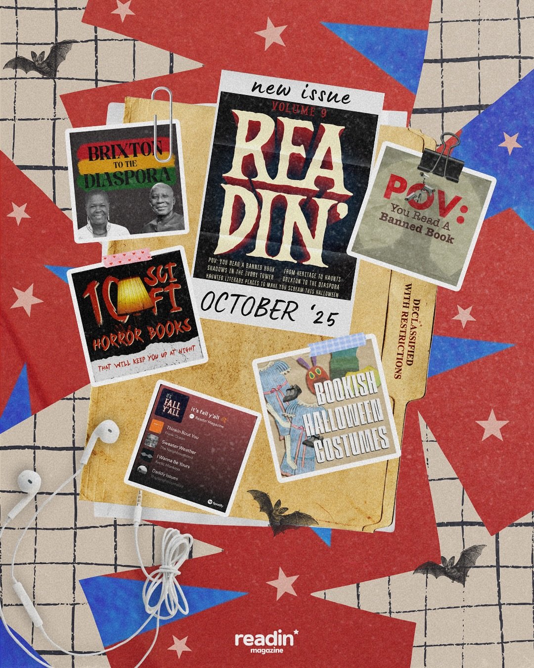 raise your hand if you read the october issue 🙋🏿&zwj;♀️🙋🏻🙋&zwj;♂️ 

if not! WHAT ARE YOU WAITING FOR?? we&rsquo;ve got articles about all the things; from conversations about UK&rsquo;s Black History Month to Scifi Horror book recommendations! 
