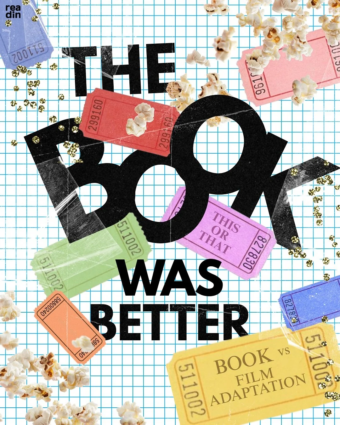 the book was better&hellip; or was it?? 👀

which film adaptation did the book justice and which did not? LET US KNOW IN THE COMMENTS! 📚🎬✨
