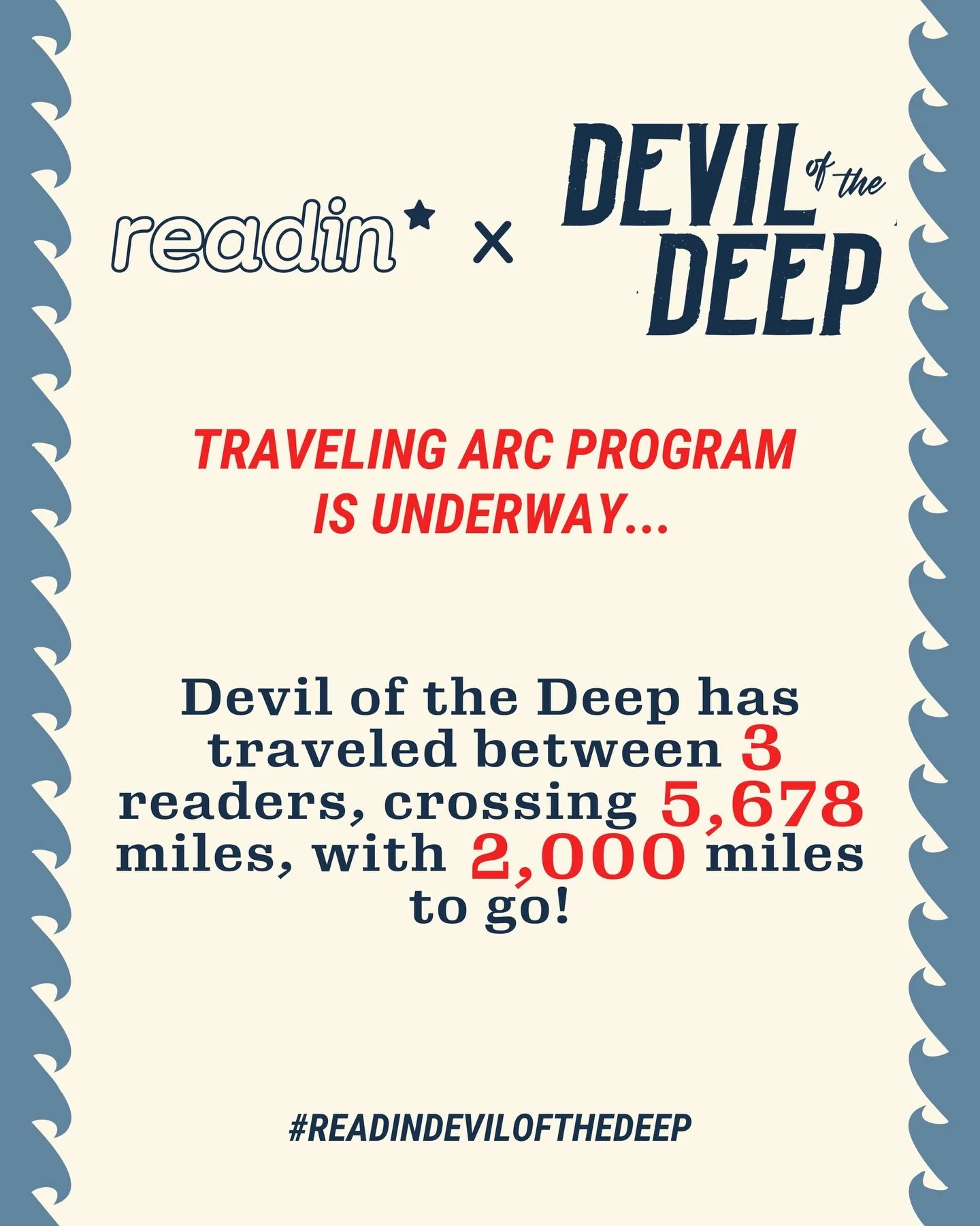 DEVIL OF THE DEEP TRAVELING ARC PROGRAM IS UNDERWAY 🌊📚🧜🏾&zwj;♀️✨🏳️&zwj;🌈
&nbsp;
Readin&rsquo; Magazine is partnered with @bindery_books, @leftunreadbooks, and @falenciatheestoryteller to bring you the Devil of the Deep Traveling ARC program, we