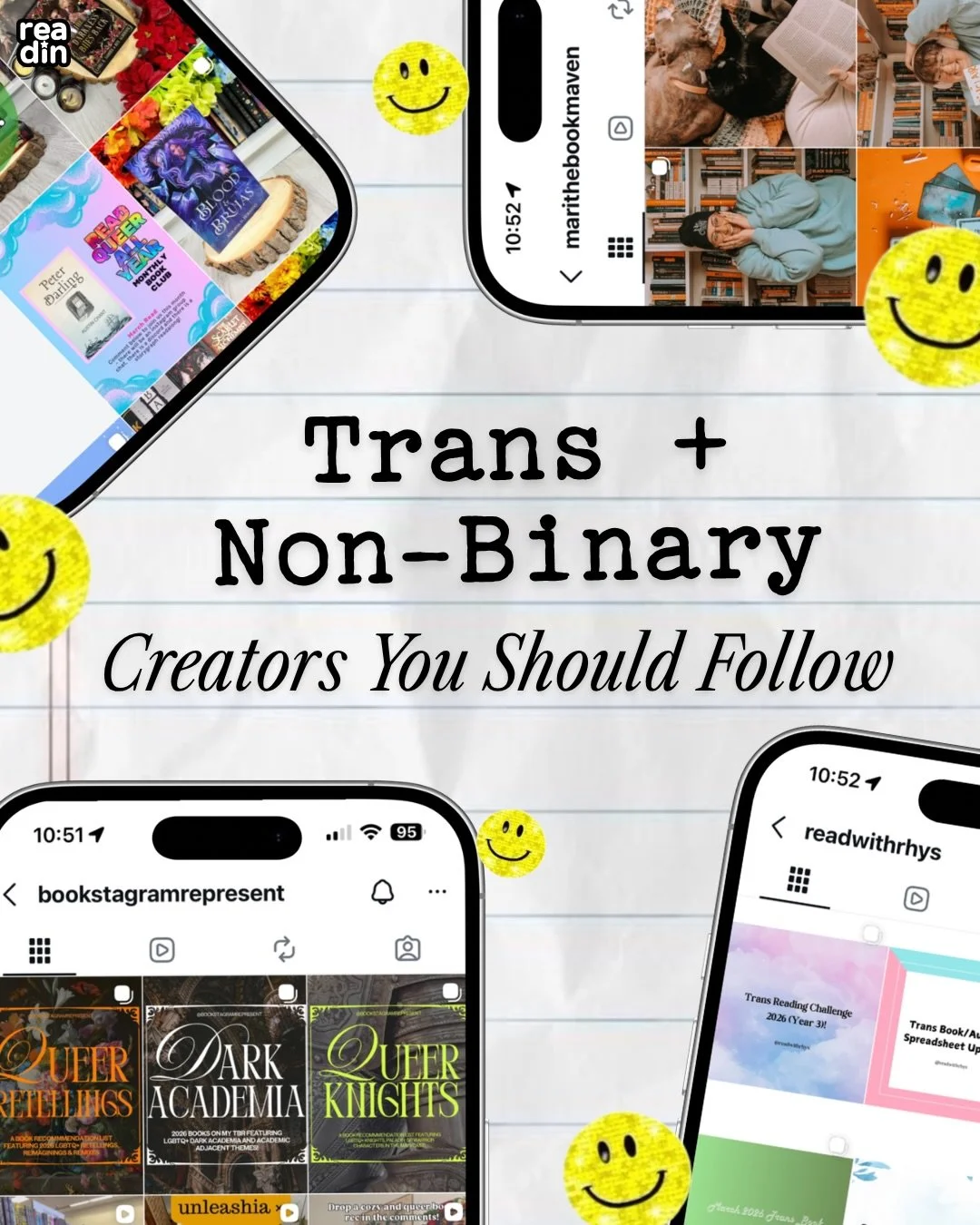 Supporting trans rights includes supporting and listening to trans and nonbinary creators 💖