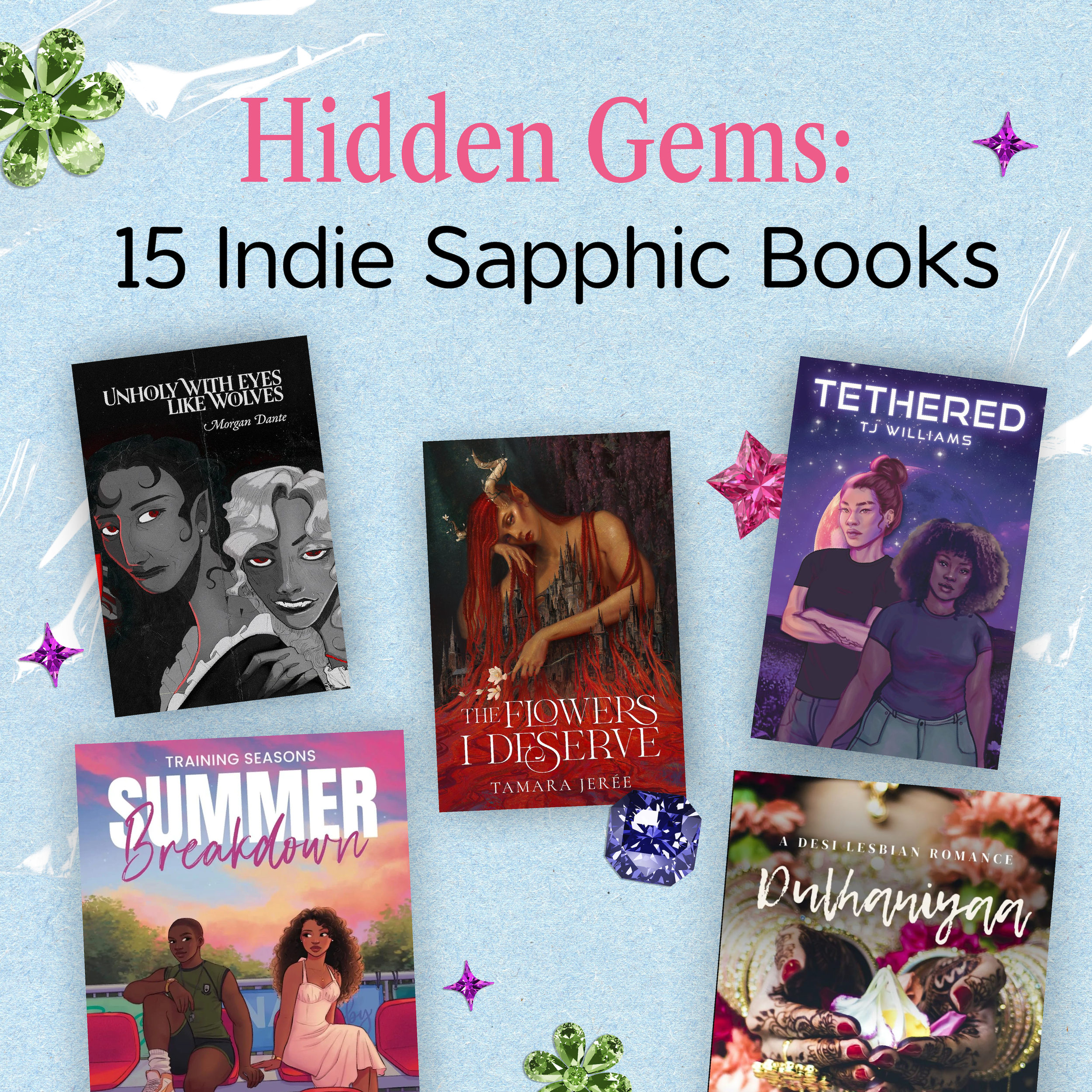 Hidden Gems: 15 Indie Sapphic Books
