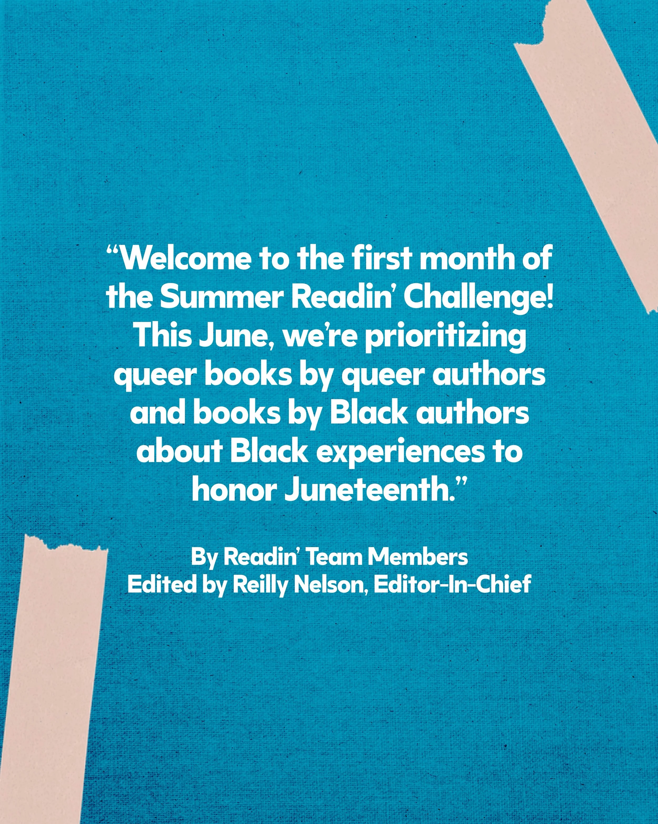Will you be Readin&rsquo; with us? 🌞

Check out the ULTIMATE Summer reading list featuring books for our June Storygraph Challenge at readinmag.com! 

Edited by Reilly Nelson
Cover by Dani Morico

#readinmagazine #readinmagarticles #storygraphchalle