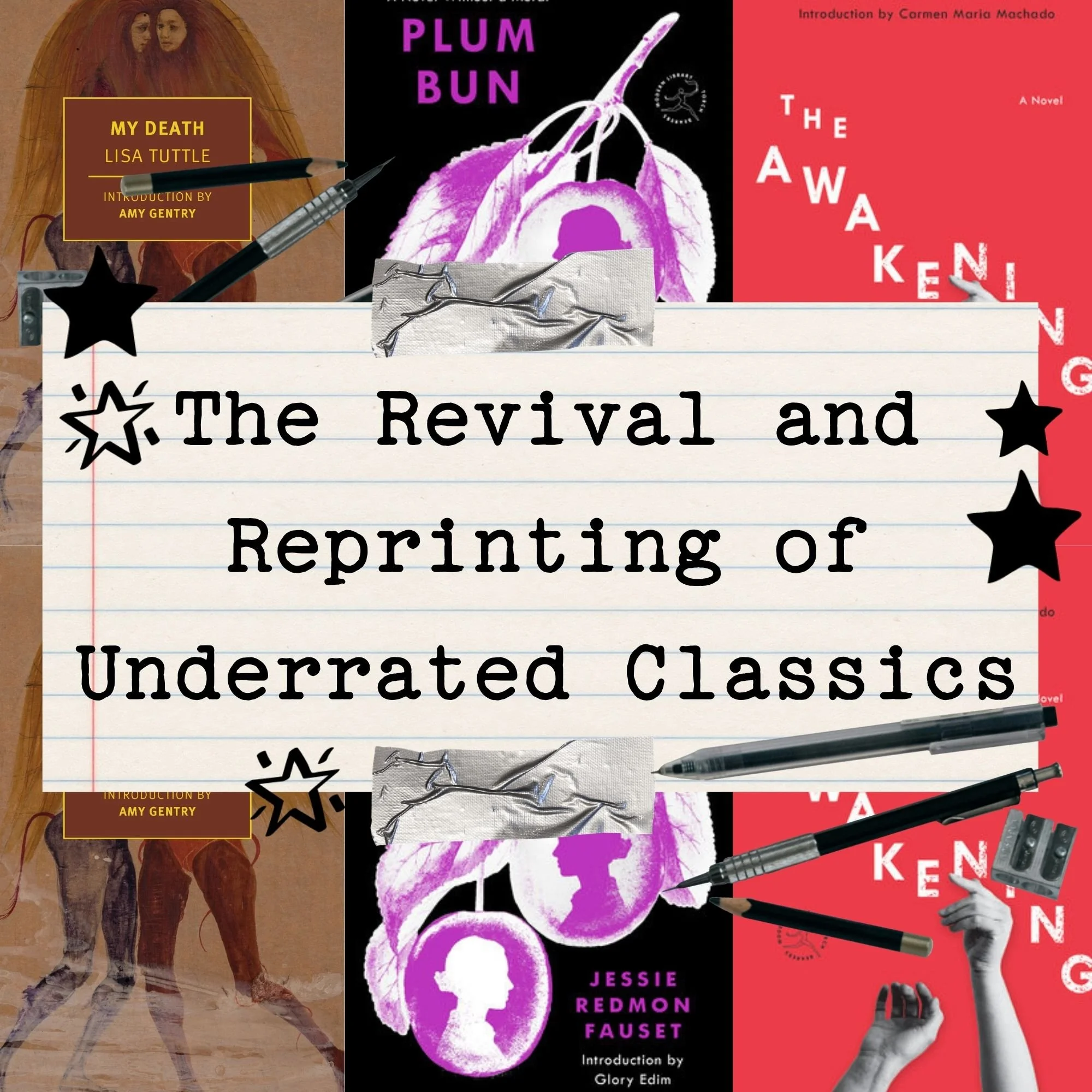 The Revival &amp; Reprinting of Underrated Classics