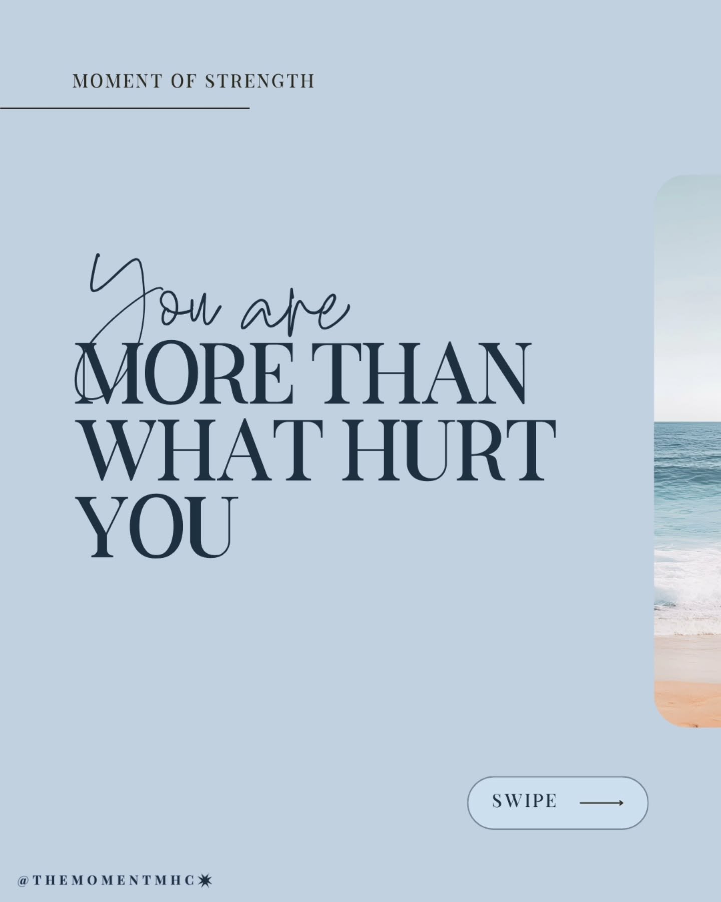 There will come a day when this weight doesn&rsquo;t feel so heavy. When you don&rsquo;t wake up with the past gripping your chest. When you realize the pain didn&rsquo;t win&mdash;you did. 

Not because it was easy. Not because it disappeared overni