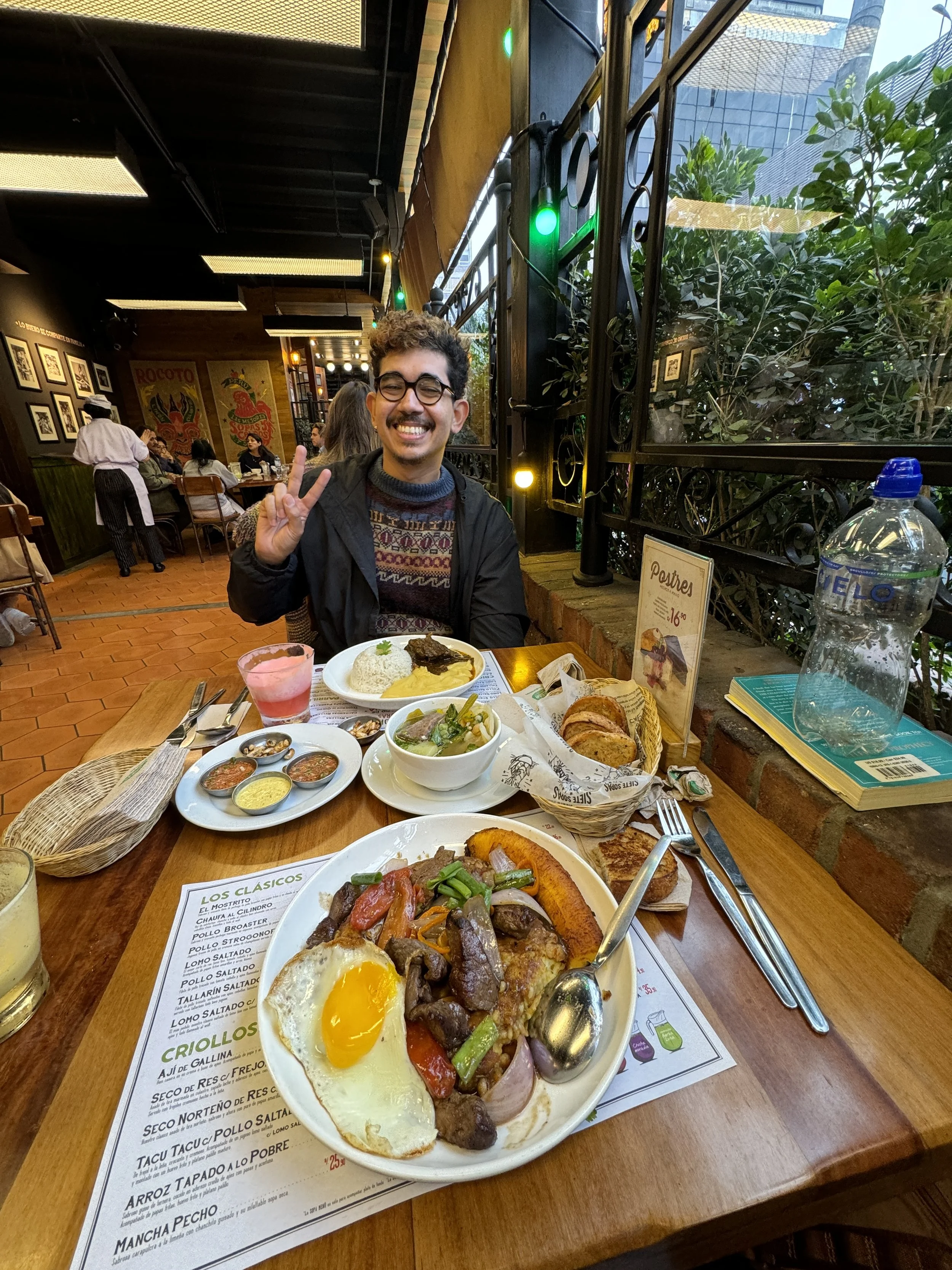 Dinner at Siete Sopas