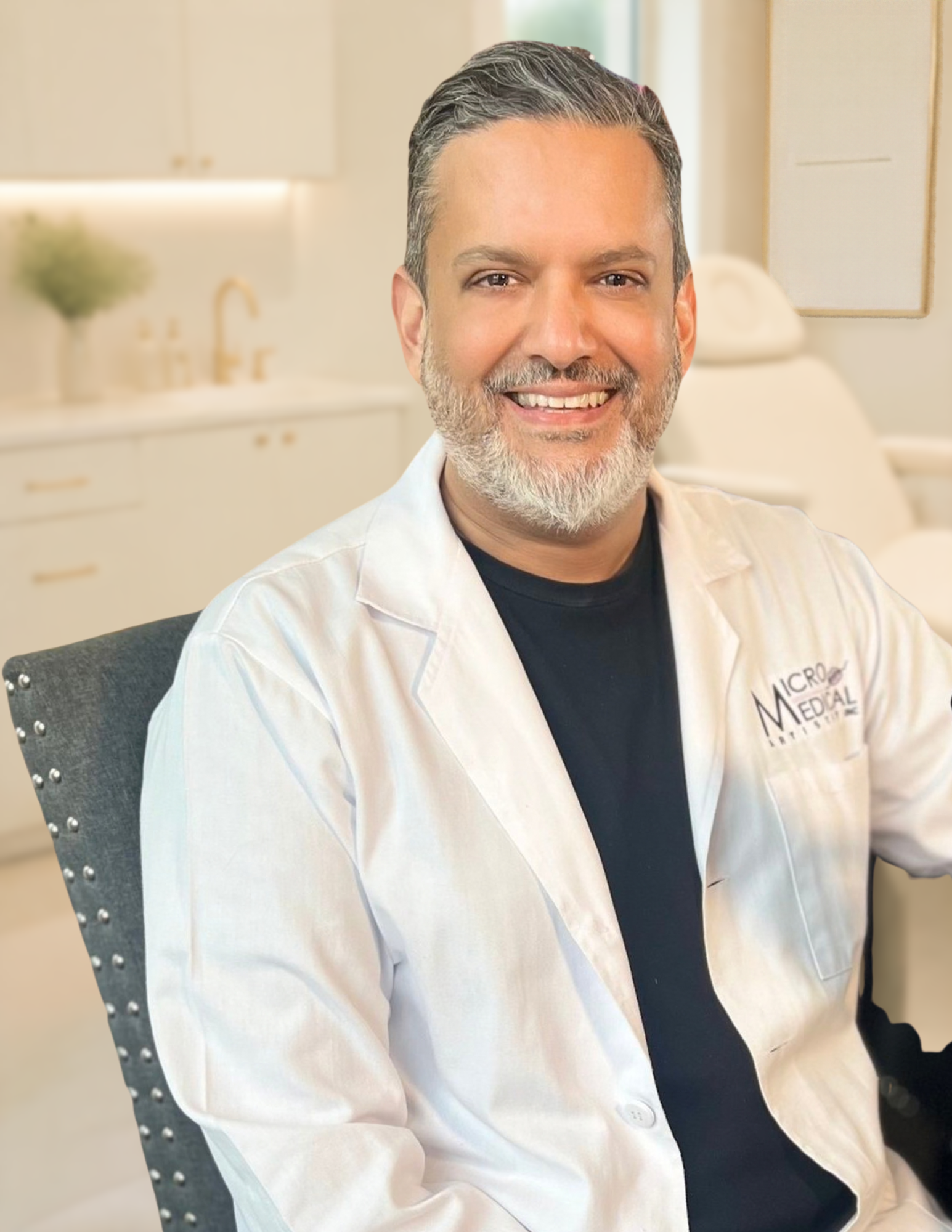 Shiv Sidhu, Micro Medical Artistry, a nurse practitioner that specializes in cosmetic injections such as botox and filler, and vitamin injections.