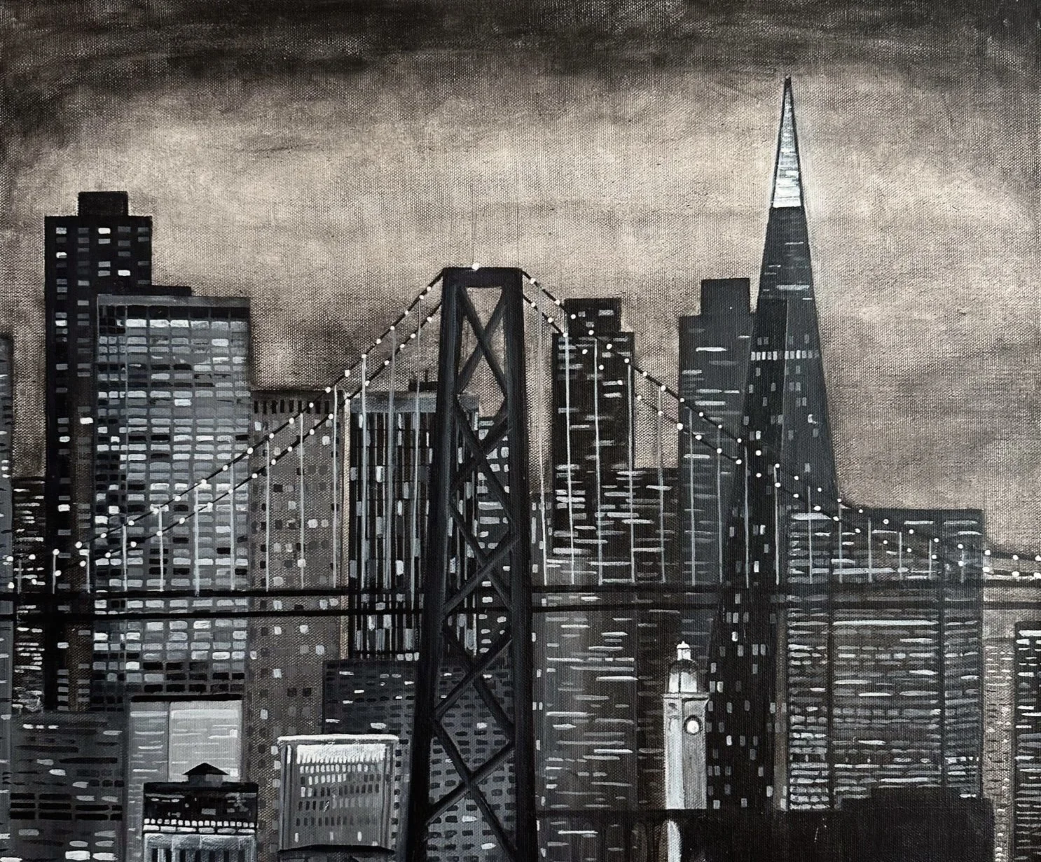 San Francisco Night Skyline