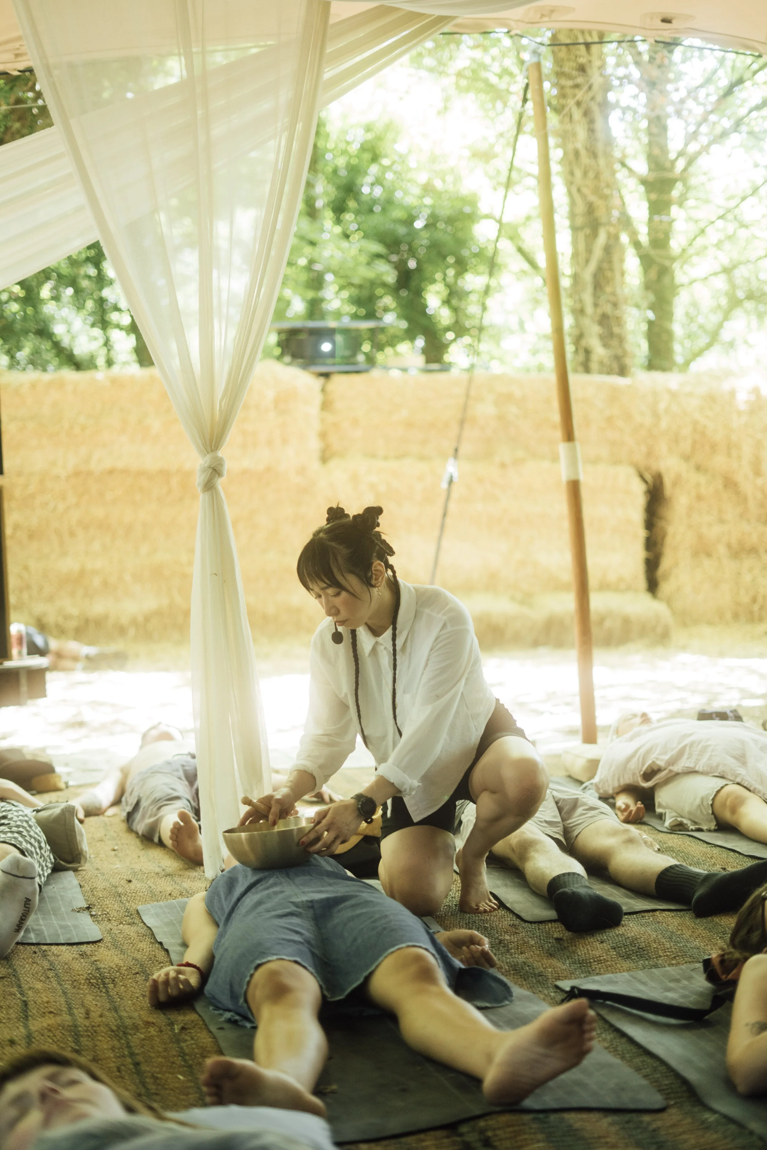Fragments: Ritual sound tells the body - you are entering a different social reality.