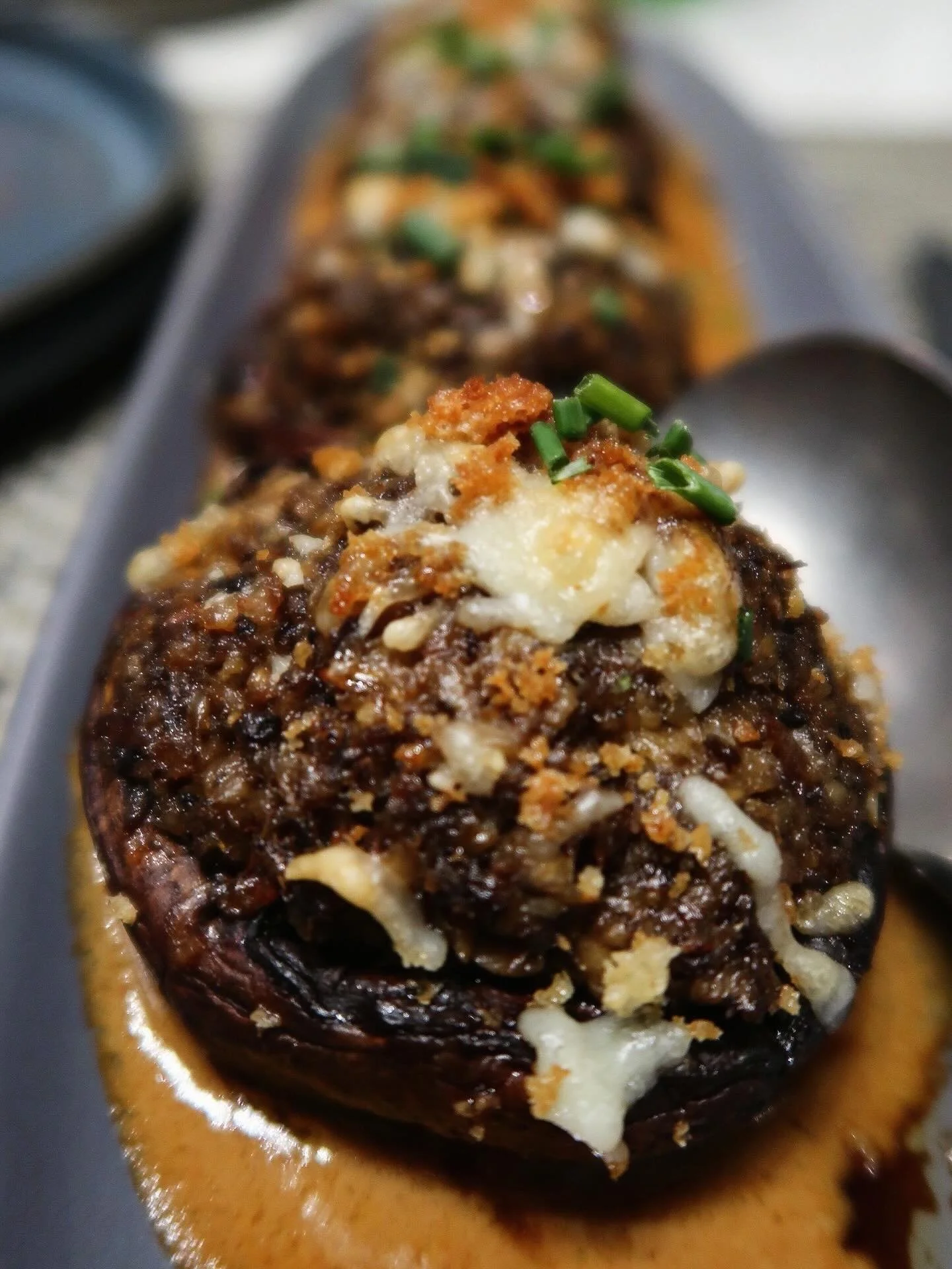 The evening often begins before the first entr&eacute;e ever arrives.

Our stuffed mushrooms set the tone with rich, comforting flavors that invite you to slow down and settle in. Thoughtfully prepared and meant to be shared, they&rsquo;re the kind o