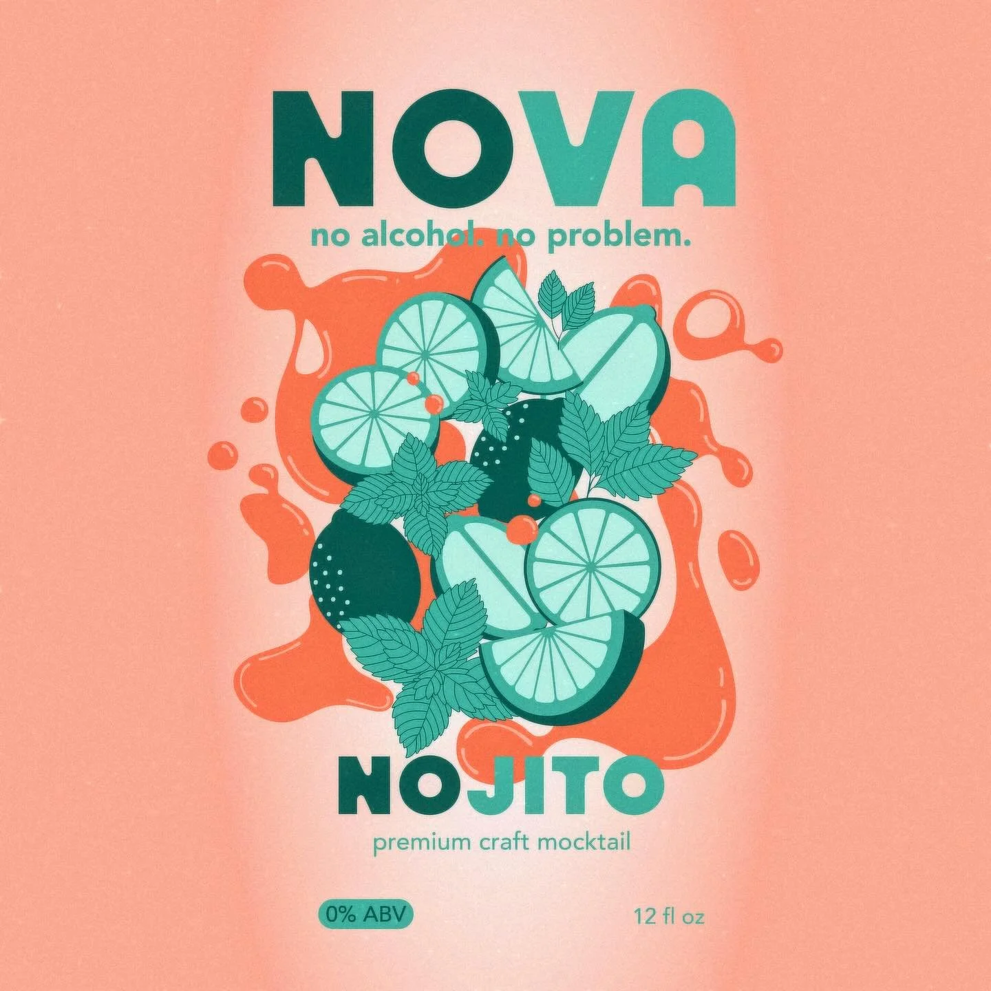 Nova mocktail branding illustrations✨ A fun one for @designerbriefs  #novabrief #designerbriefs
