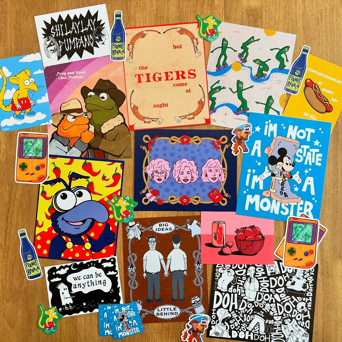 new cromulent goodies! see ya at KrampusFest, 12/8!