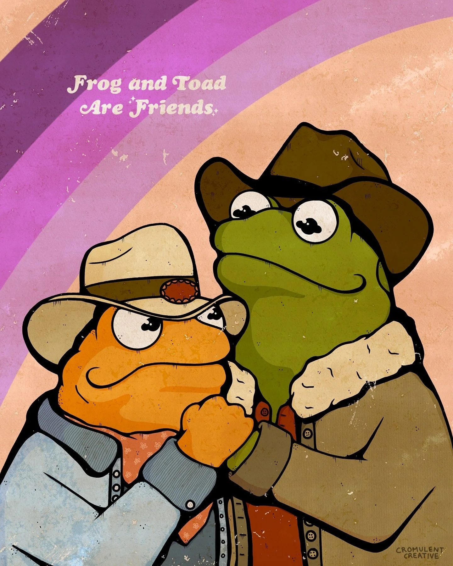Giddy up! ✨
.
.
.
.
#frogandtoad #frog #toad #art #artistsoninstagram #cowboys #cromulent #creative