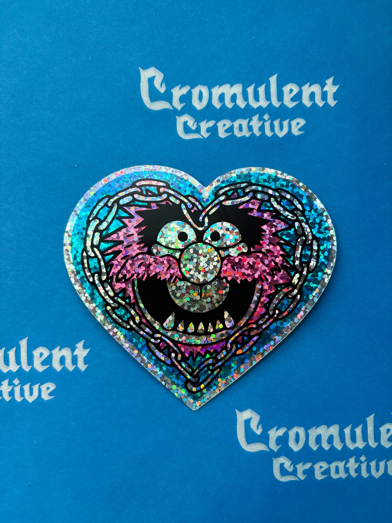 ANIMAL // GLITTER STICKER