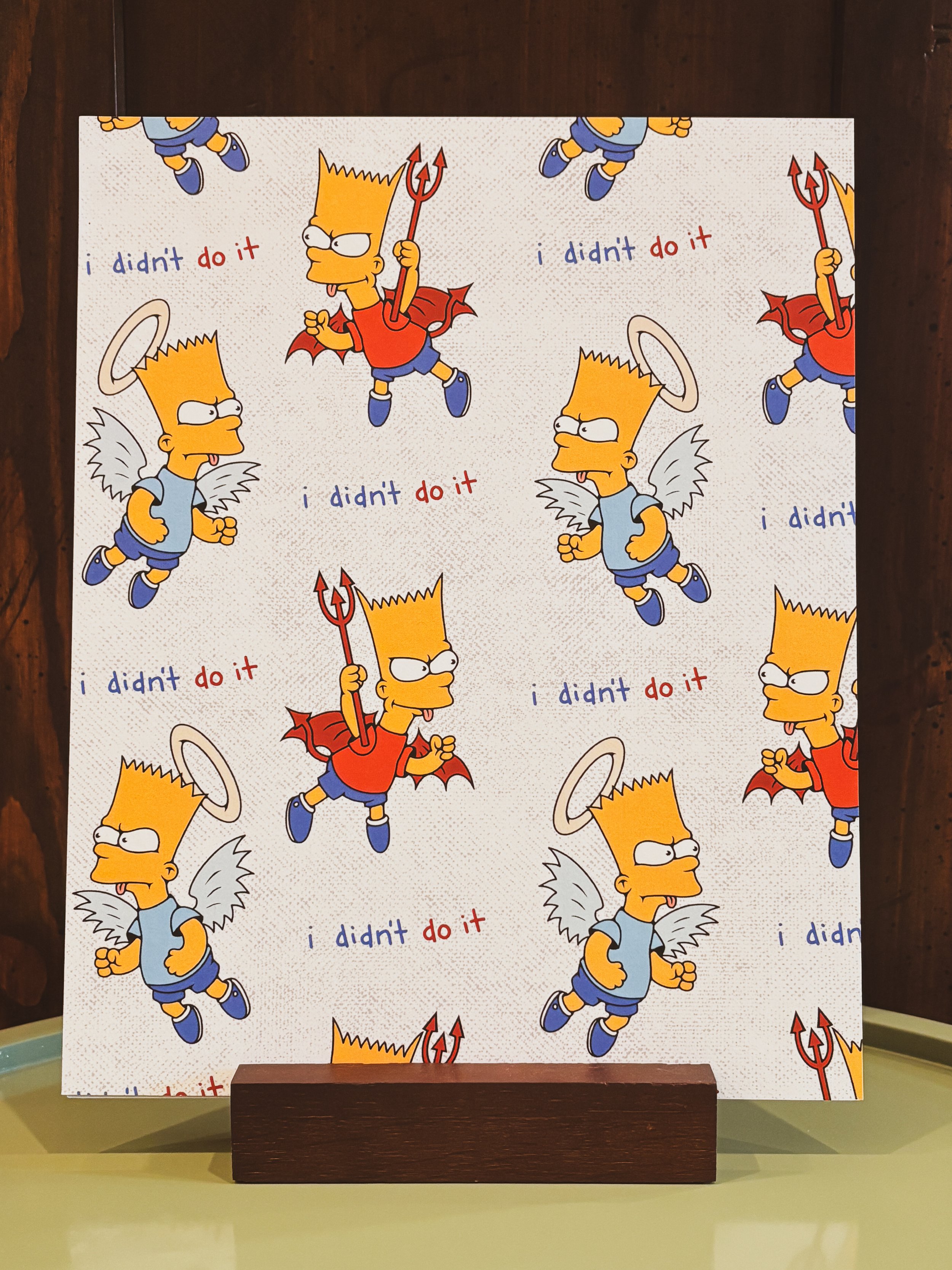 I DIDN'T DO IT // 8x10 PRINT