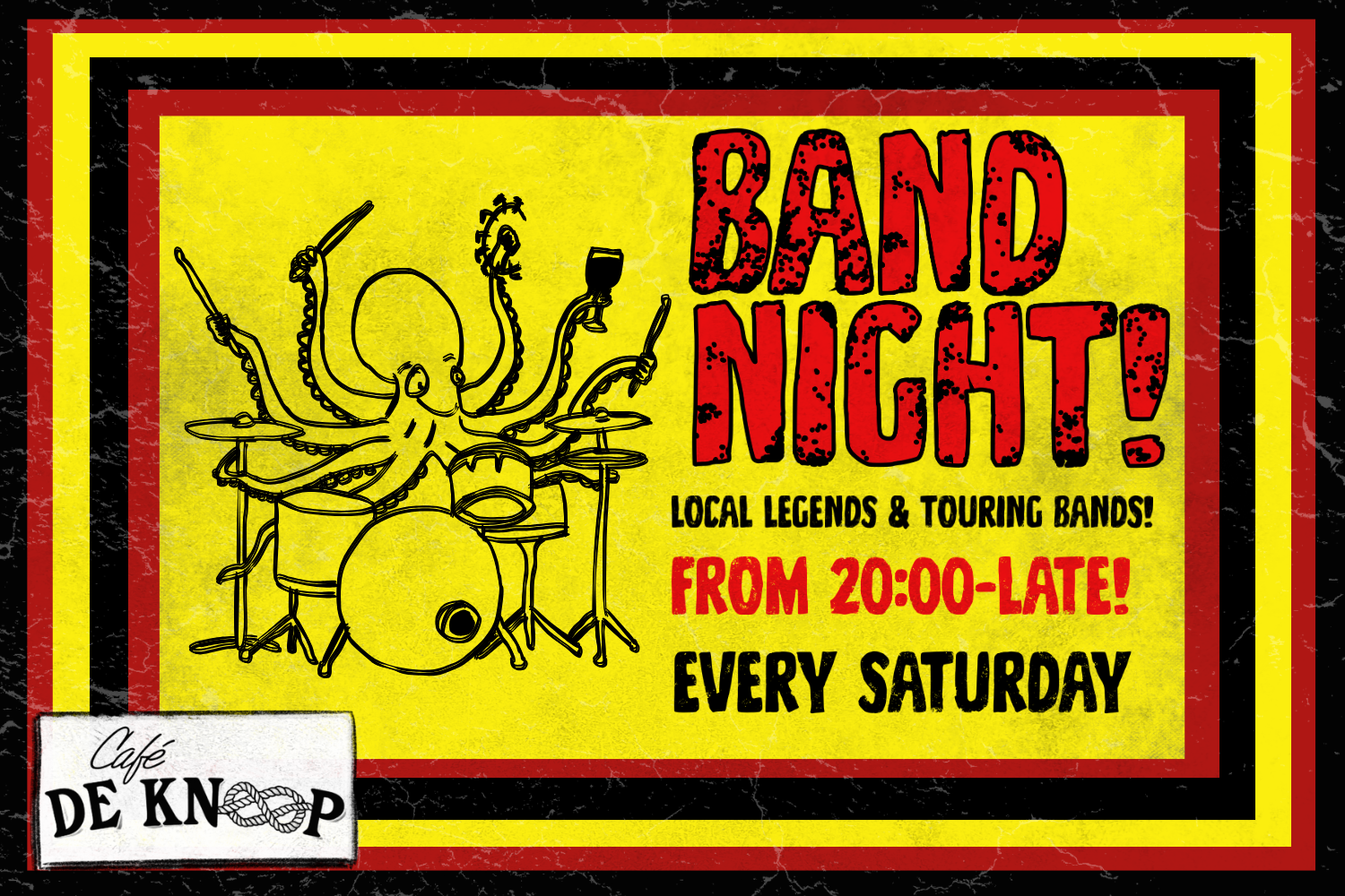 BAND NIGHT at de Knoop!