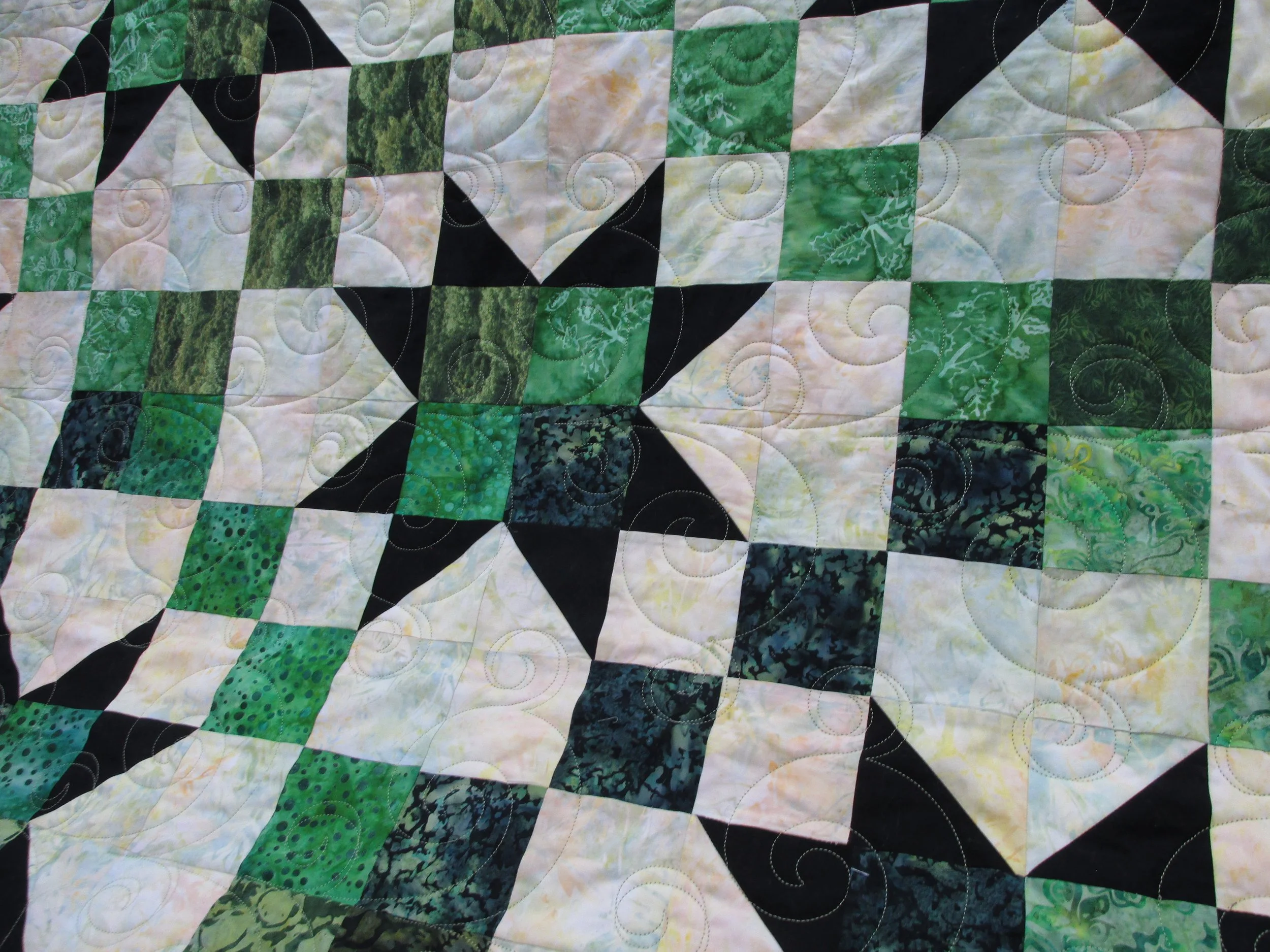 25-04-16 Swirls on Dark Greens