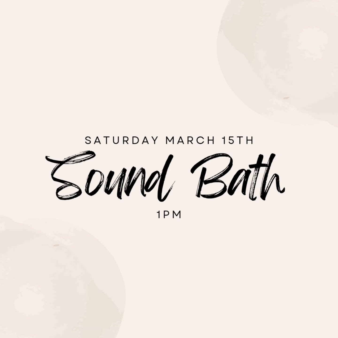 This Saturday, take some time for you. Join us us in-studio for a calming, meditative, soul-care experience. Check out www.feel-good-holistics.com to secure your spot today!
