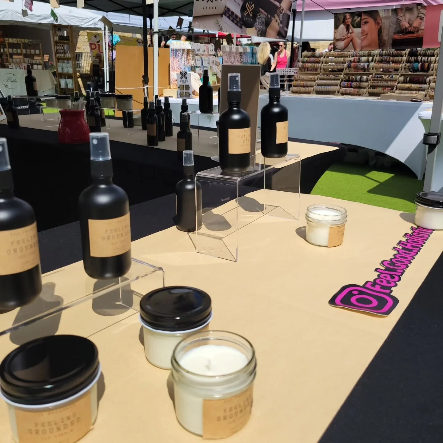 Come see us until 4pm at the Towne Lake farmers market!