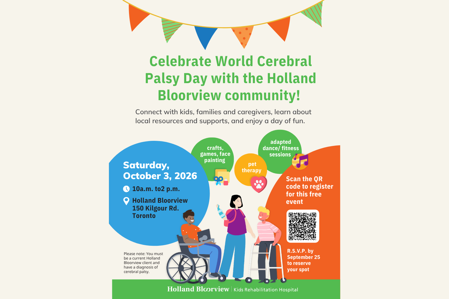 Holland Bloorview - Cerebral Palsy Day