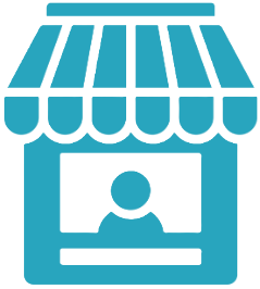 Icon of a storefront with an awning