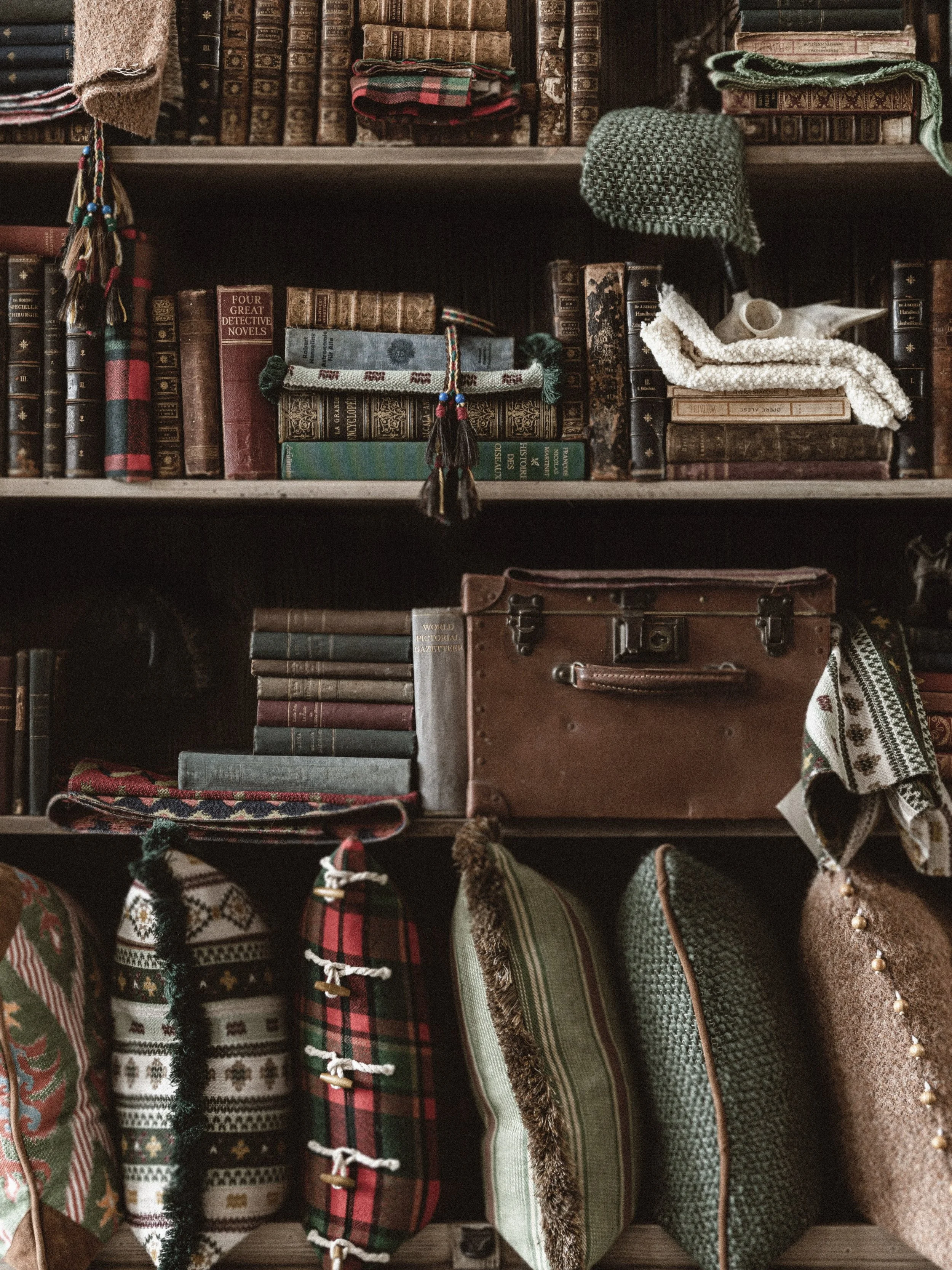 Some fabrics deserve an entire room built around them. 🧵

Rich plaids, storybook velvets and wonderfully tactile weaves. For the chair worth reupholstering, the headboard begging for a little theatre, and the windows that deserve to be properly dres